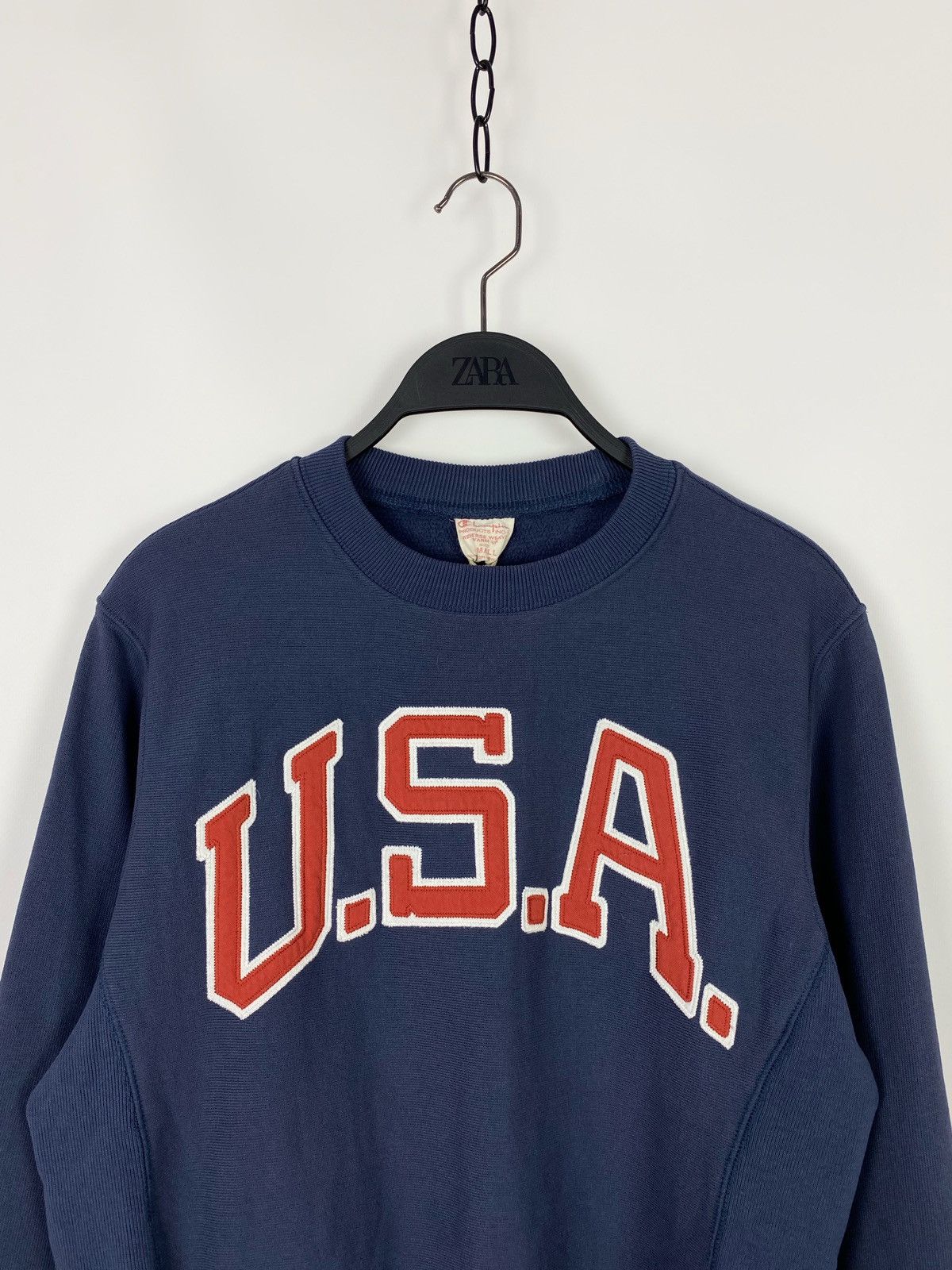 Champion × USA Olympics New! Champion U.S.A Reverse Weave Sweatshirt Size US S / EU 44-46 / 1 - 3 Thumbnail