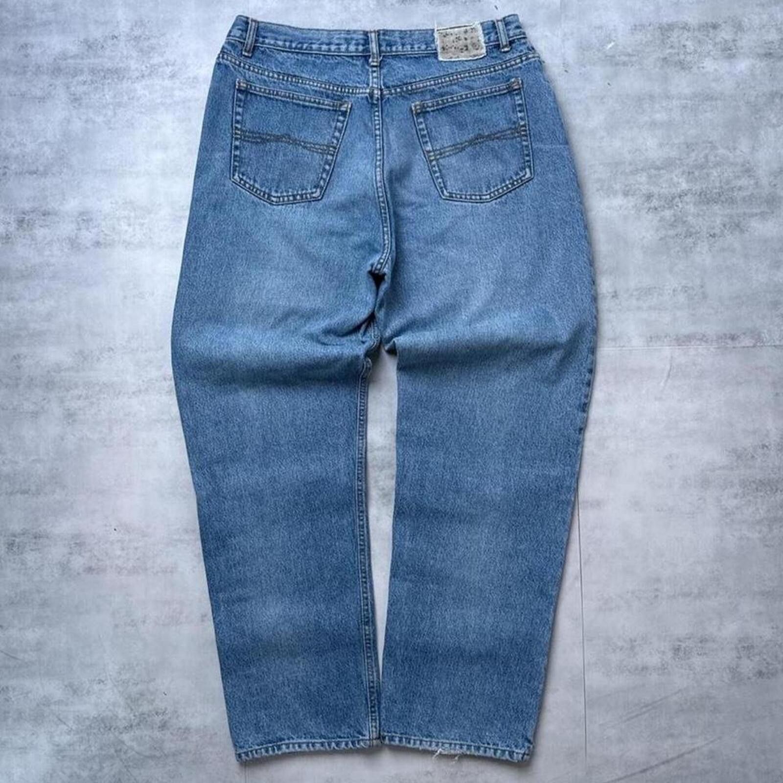 Bugle Boy Y2K Bugle Boy blue denim Baggy 00s jeans Size US 36 / EU 52 - 1 Thumbnail