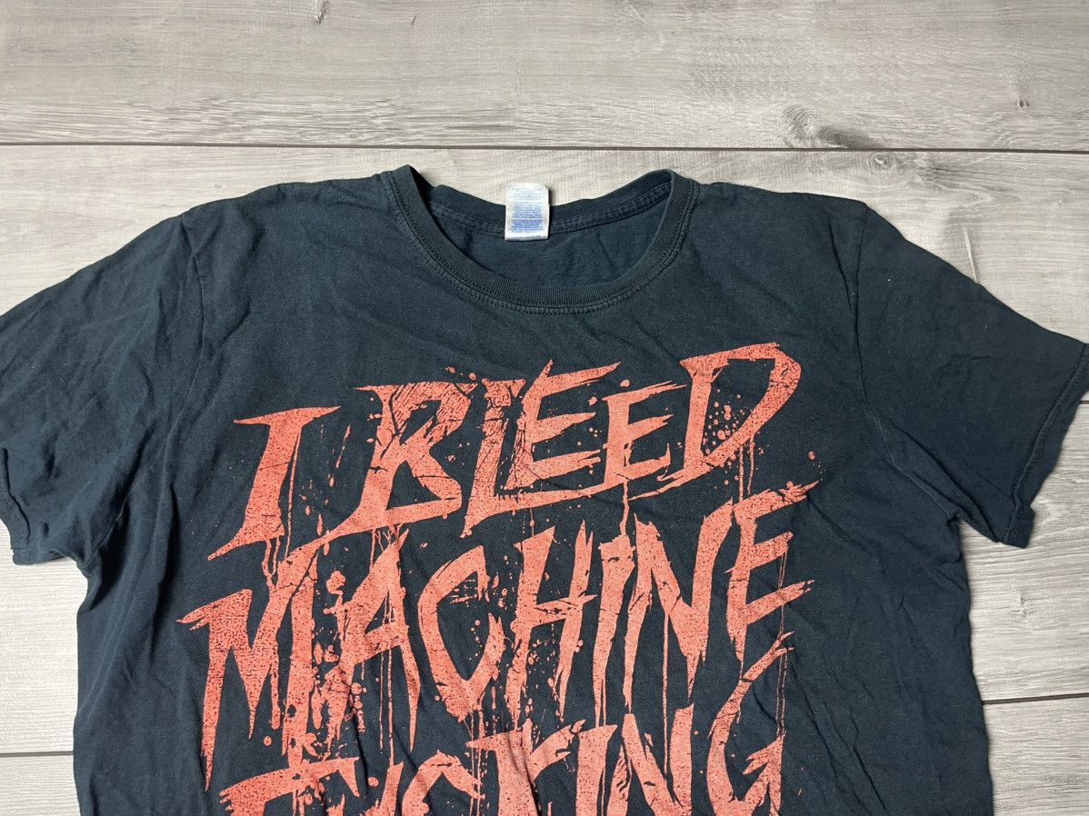 Band Tees Vintage Heavy Metal I Bleed Machine Fucking Head T-shirt Size US L / EU 52-54 / 3 - 3 Thumbnail