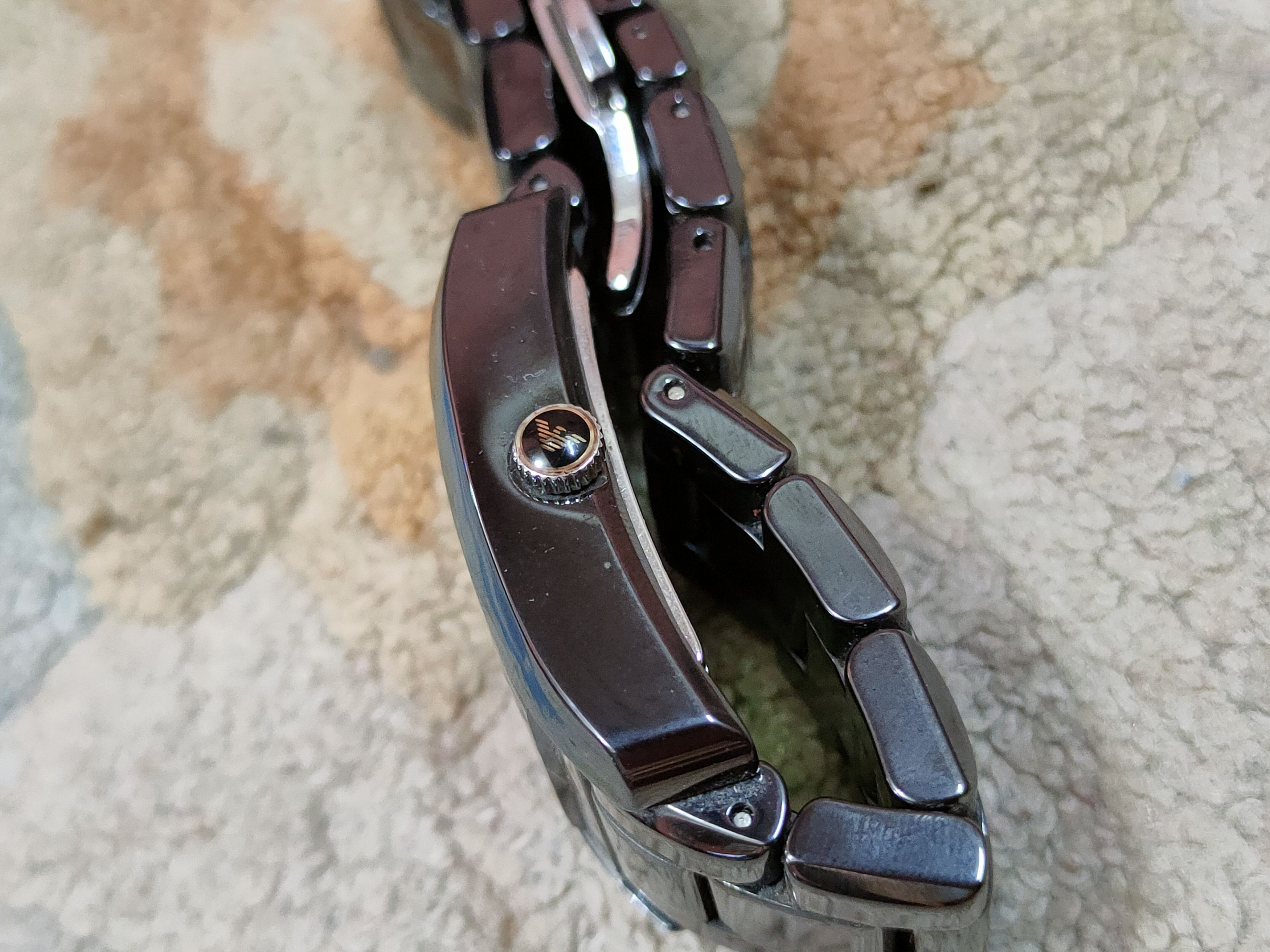 Emporio Armani × Vintage Emporio Armani ceramic black vintage watch #dumoh Size ONE SIZE - 10 Thumbnail
