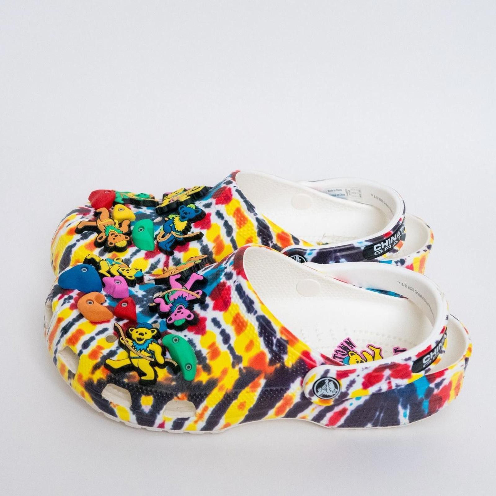 Crocs Crocs x Grateful Dead multi-coloured Clogs Size US 7 / EU 40 - 3 Thumbnail