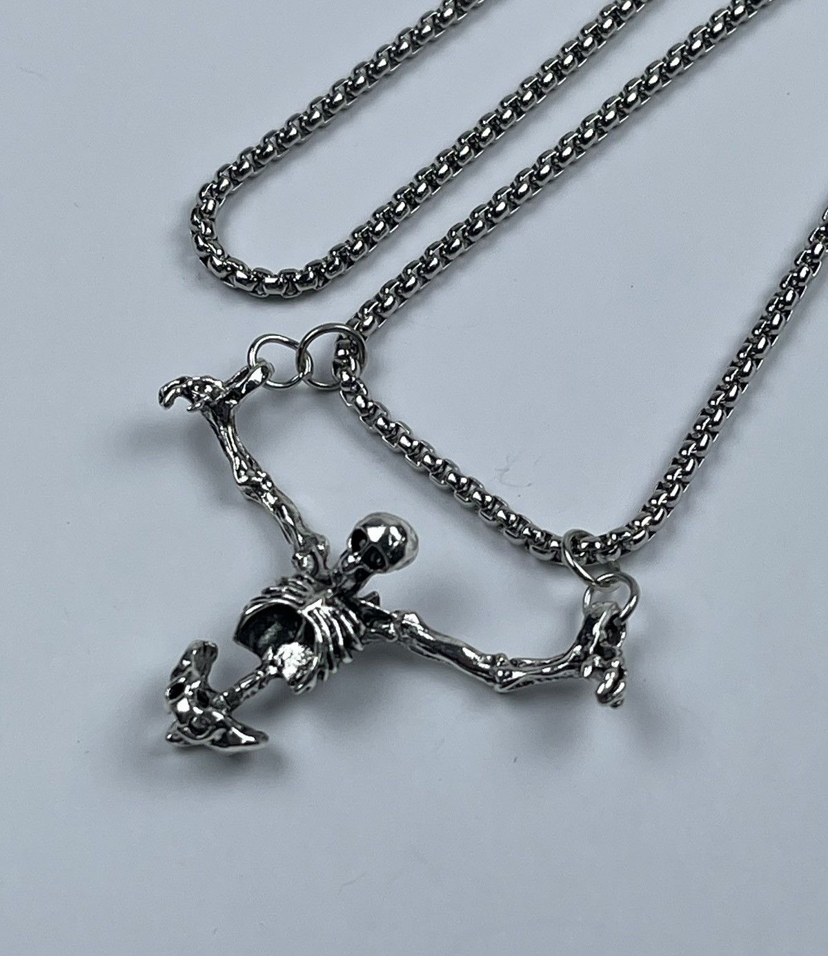 Japanese Brand hanging skull necklace Size ONE SIZE - 2 Thumbnail