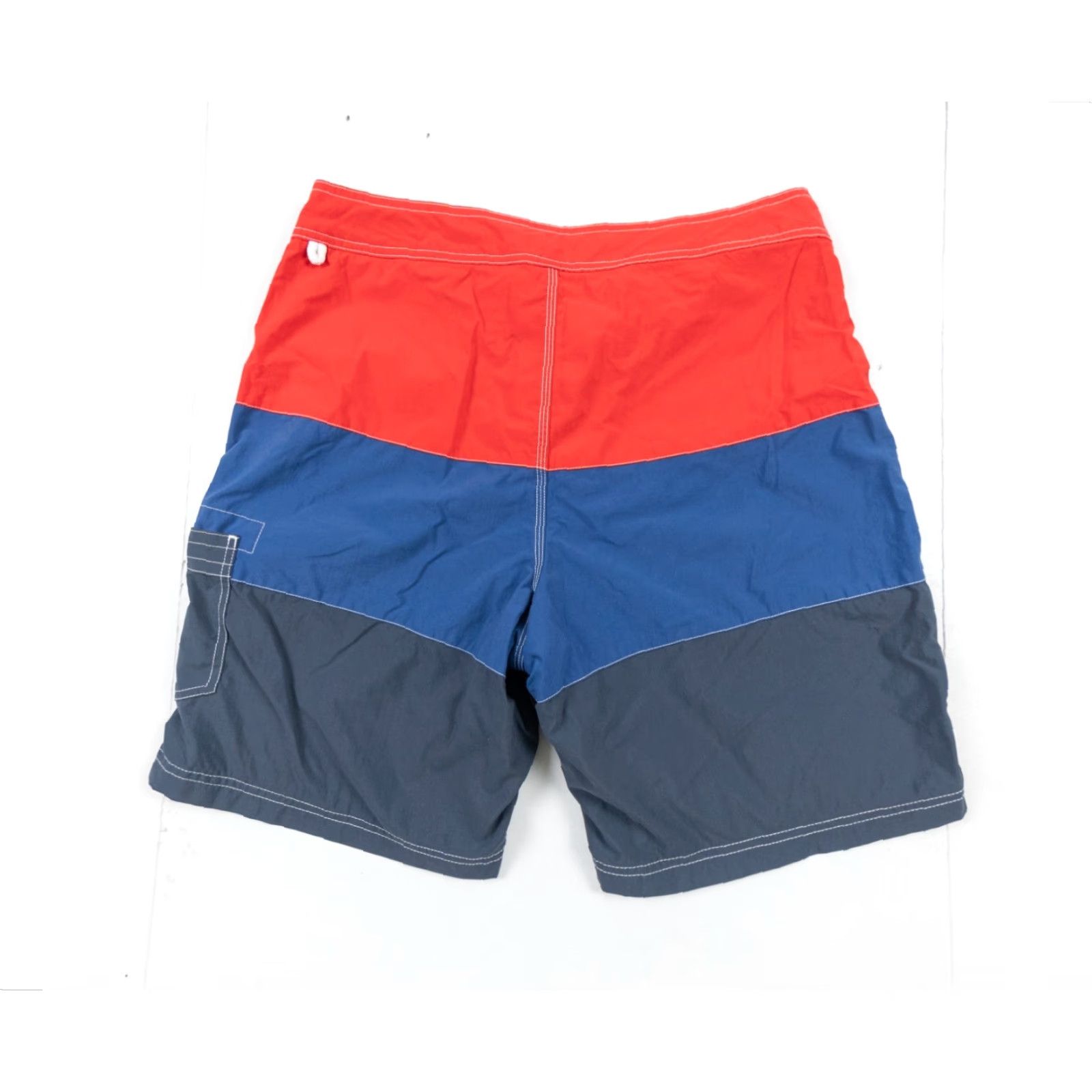 J.Crew J.CREW Men's Board Shorts 33 Blue Colorblock Swimwear Casual Outdoor Surf Size US 33 - 6 Thumbnail