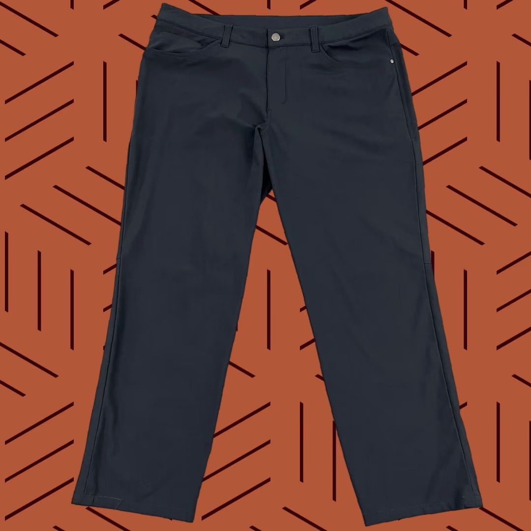 Lululemon Pants 36 x 28 Classic Fit Gray Performance Golf Chino Travel Mens