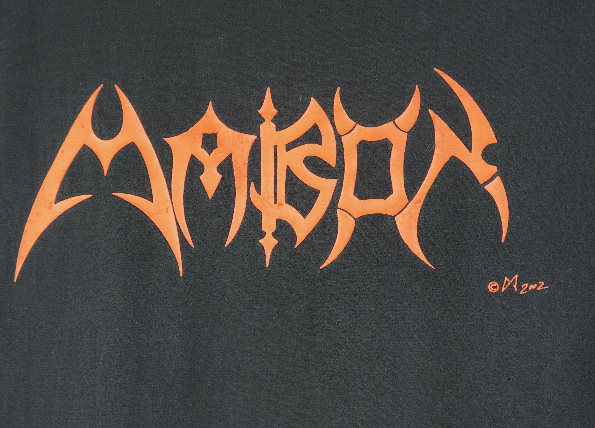 Band Tees × Vintage Vintage 2002 Mabon Band T-Shirt Thrash Metal Size US M / EU 48-50 / 2 - 2 Thumbnail