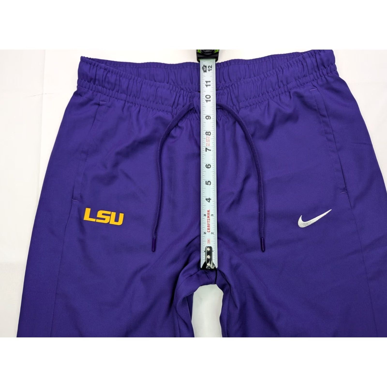 Nike Nike LSU Tigers Dri-FIT Warm Up Pants, Men M, Purple Gold, Straight Leg, Track Pants Size US 31 - 6 Thumbnail