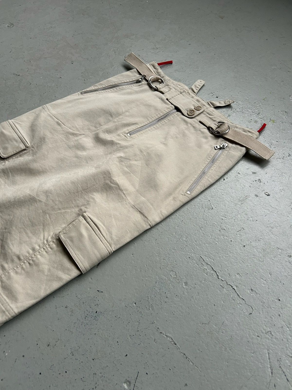 Prada Prada Khaki Utility Pencil Skirt Size 27" / US 4 / IT 40 - 2 Thumbnail