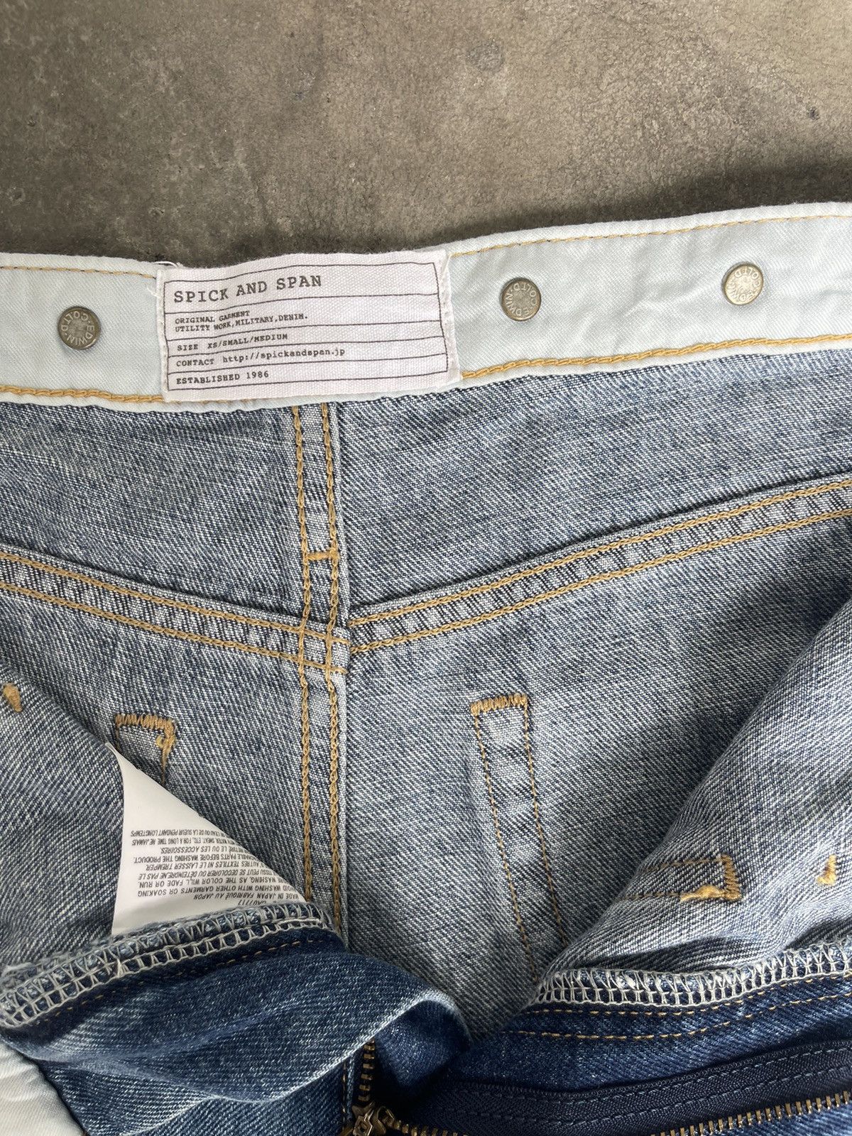 Edwin JAPAN MADE Something Spick And Span by Edwin Original Leg Size US 28 / EU 44 - 7 Thumbnail