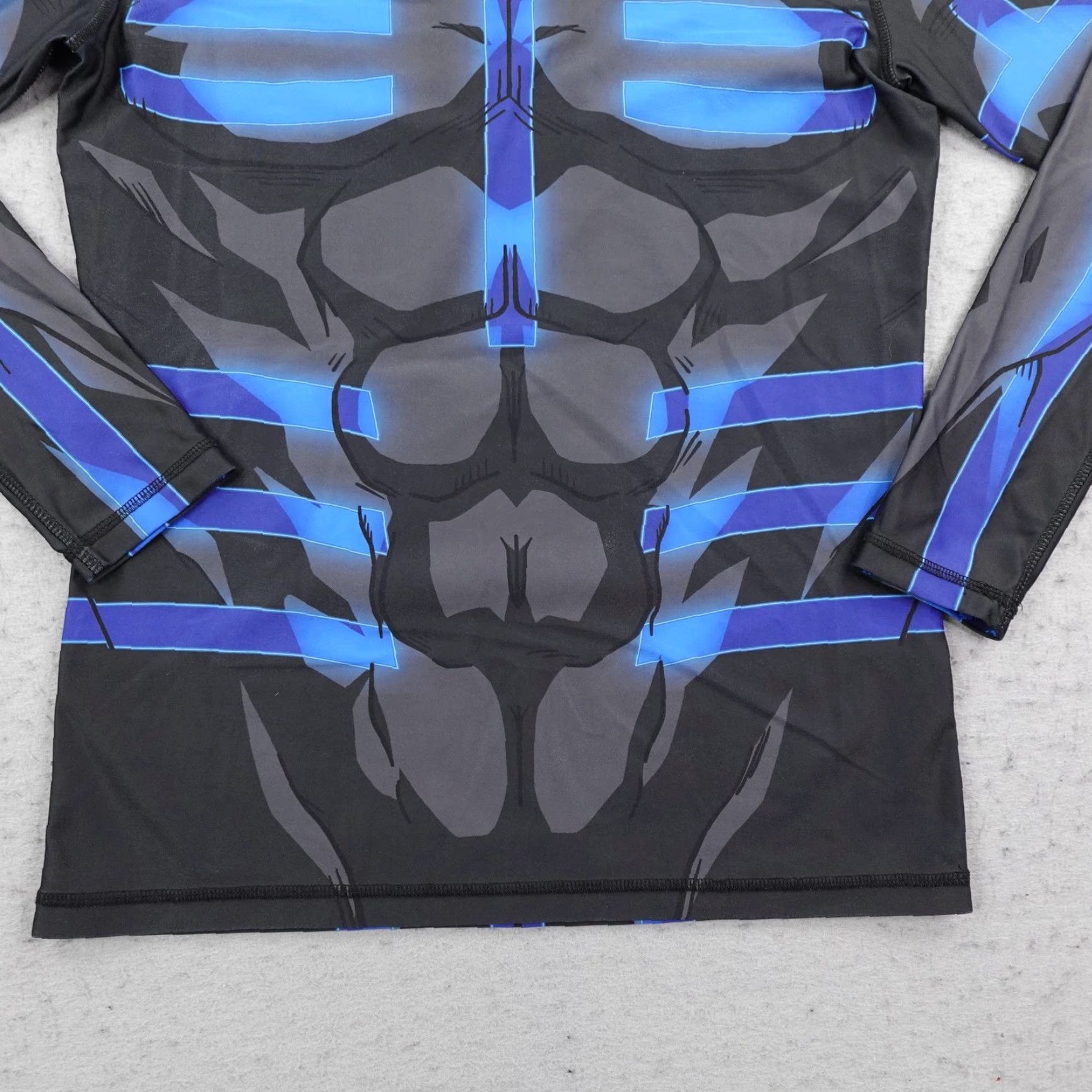 Vintage Just Saiyan Gear Shirt Mens Medium Black Blue Skinz Dragon Ball Z Cosplay DBZ Shirt Mens Size US M / EU 48-50 / 2 - 3 Thumbnail