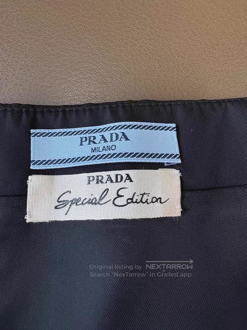 Prada Prada Black triangle neck backless dress Size XS / US 0-2 / IT 36-38 - 5 Thumbnail