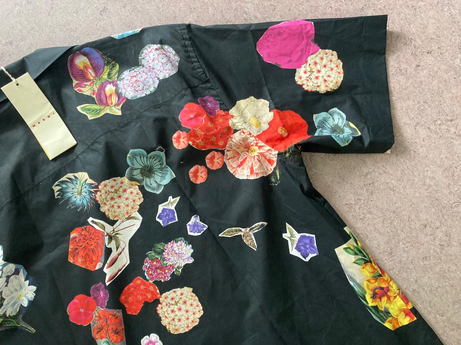 Marni Marni Floral Pattern Boxy Shirt 50 L Size US M / EU 48-50 / 2 - 2 Thumbnail