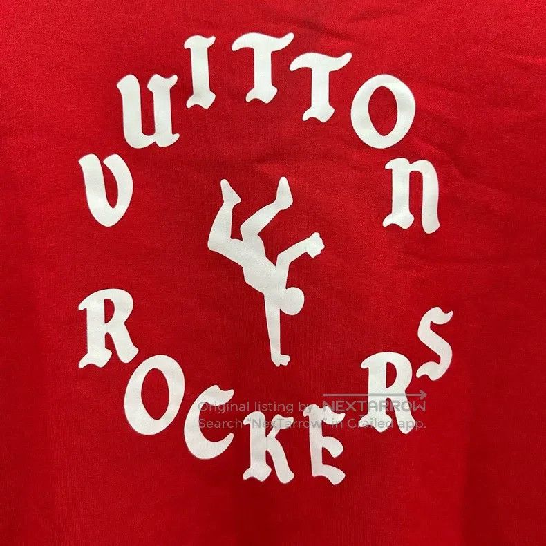 Louis Vuitton Louis Vuitton Clock Red Pullover Sweatshirt Size US XL / EU 56 / 4 - 5 Thumbnail