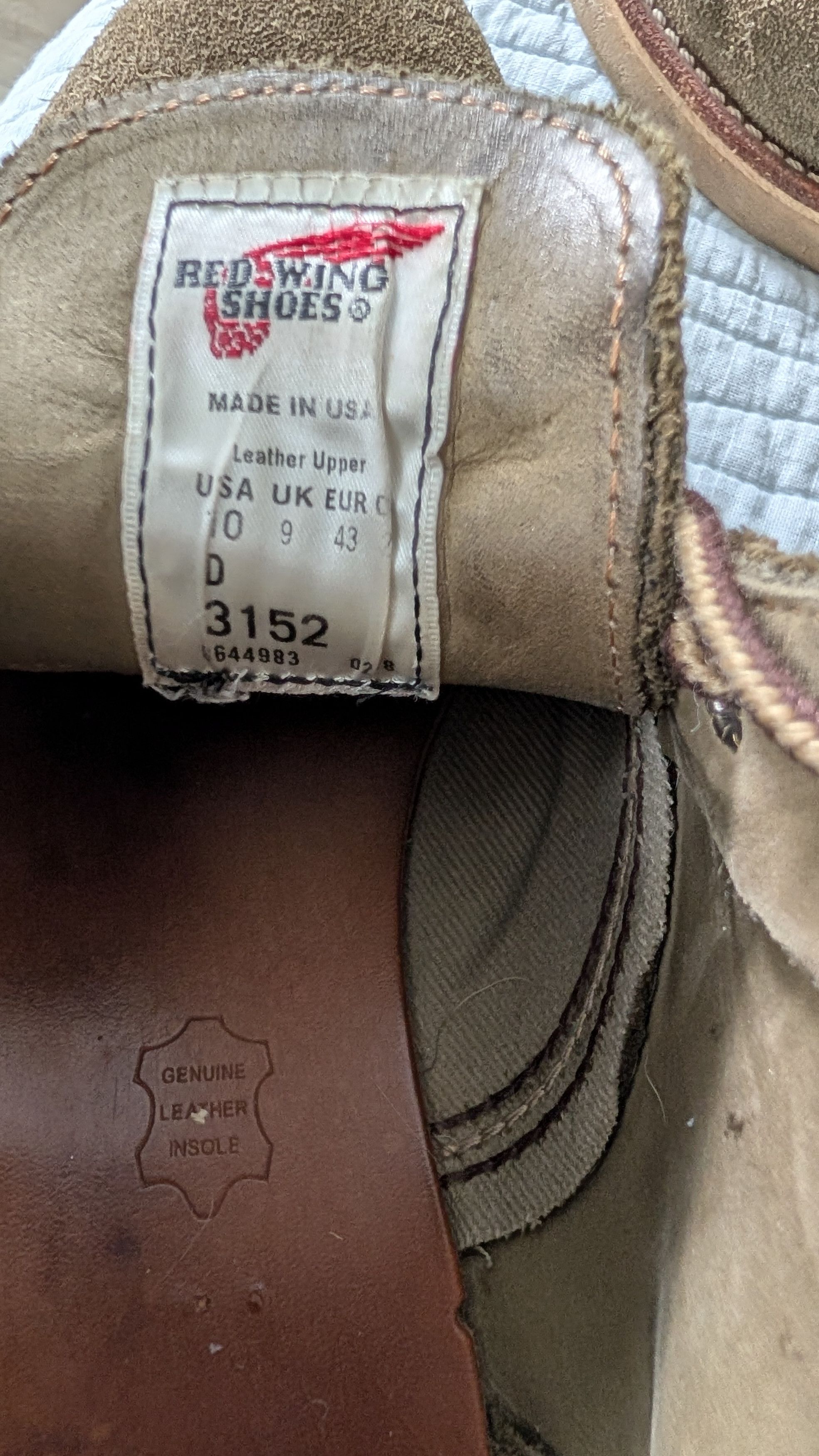 Red Wing Loden Abilene Chukkas - 10D Size US 10 / EU 43 - 2 Thumbnail
