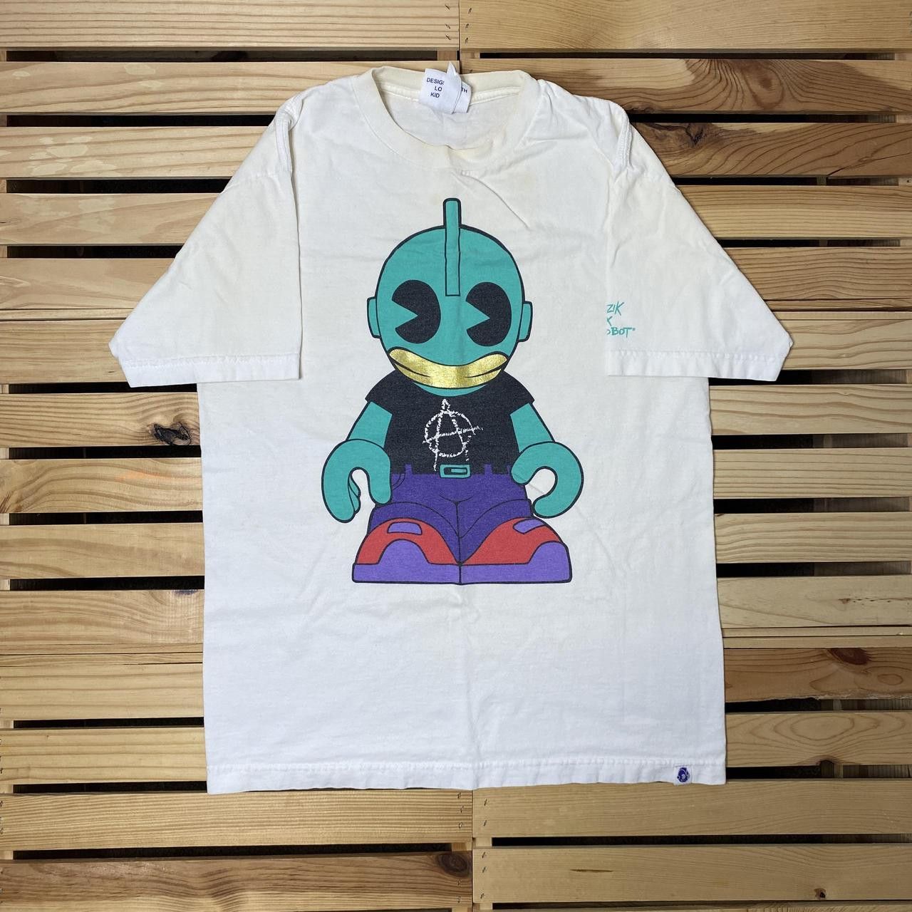 Kid Robot Vintage Kid Robot x Frank Kozik White Tee Size Medium Size US M / EU 48-50 / 2 - 1 Thumbnail