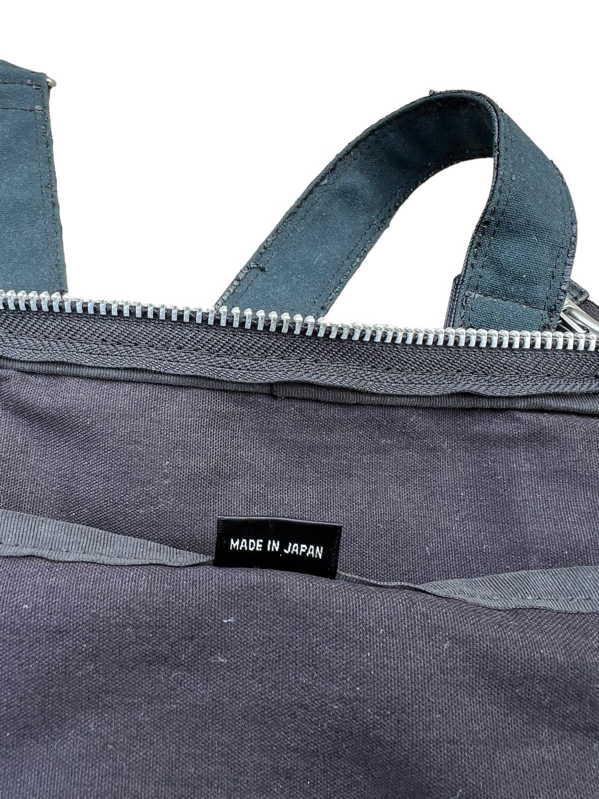 Japanese Brand Vintage Porter Yoshida Japan Peel Off PU Coated Distress Bag Size ONE SIZE - 18 Thumbnail