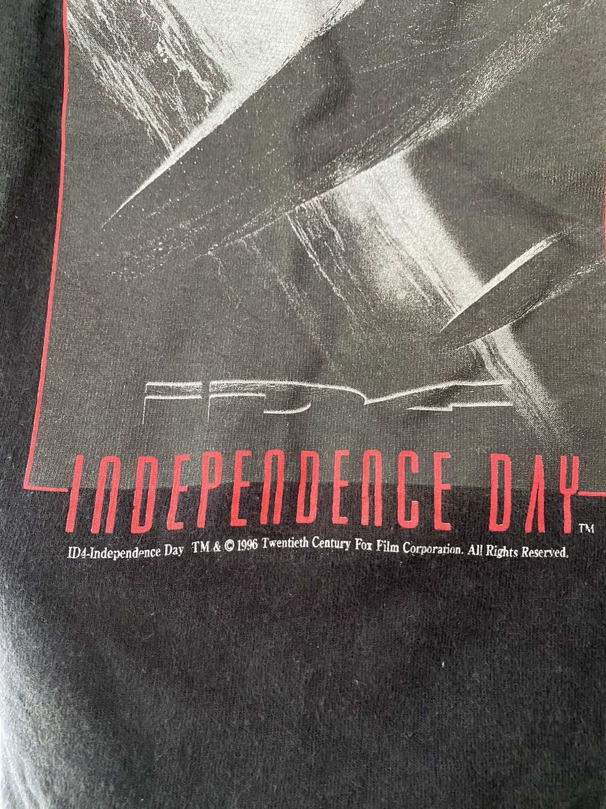Vintage 🔥 1996 The Independent Day FOTL movie Size US M / EU 48-50 / 2 - 5 Thumbnail