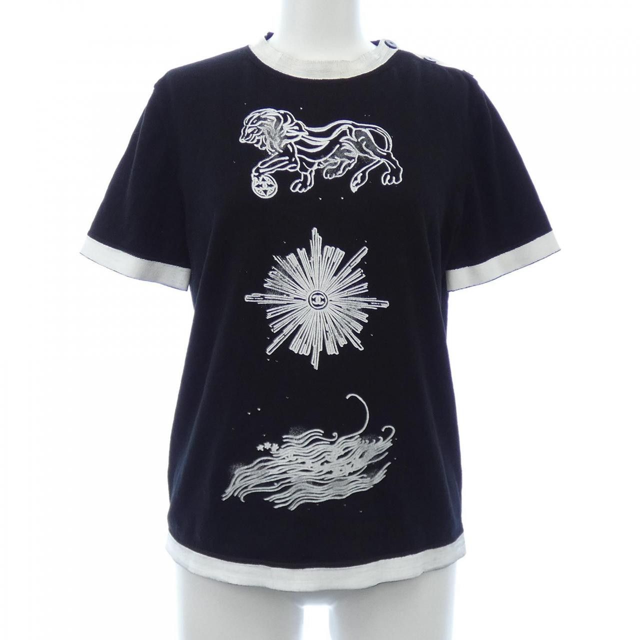 シャネル CHANEL LOOK44 P80297K11652 25B Tシャツ コメ兵｜シャネル CHANEL LOOK44 P80297K11652 25B Tシャツ｜CHANEL