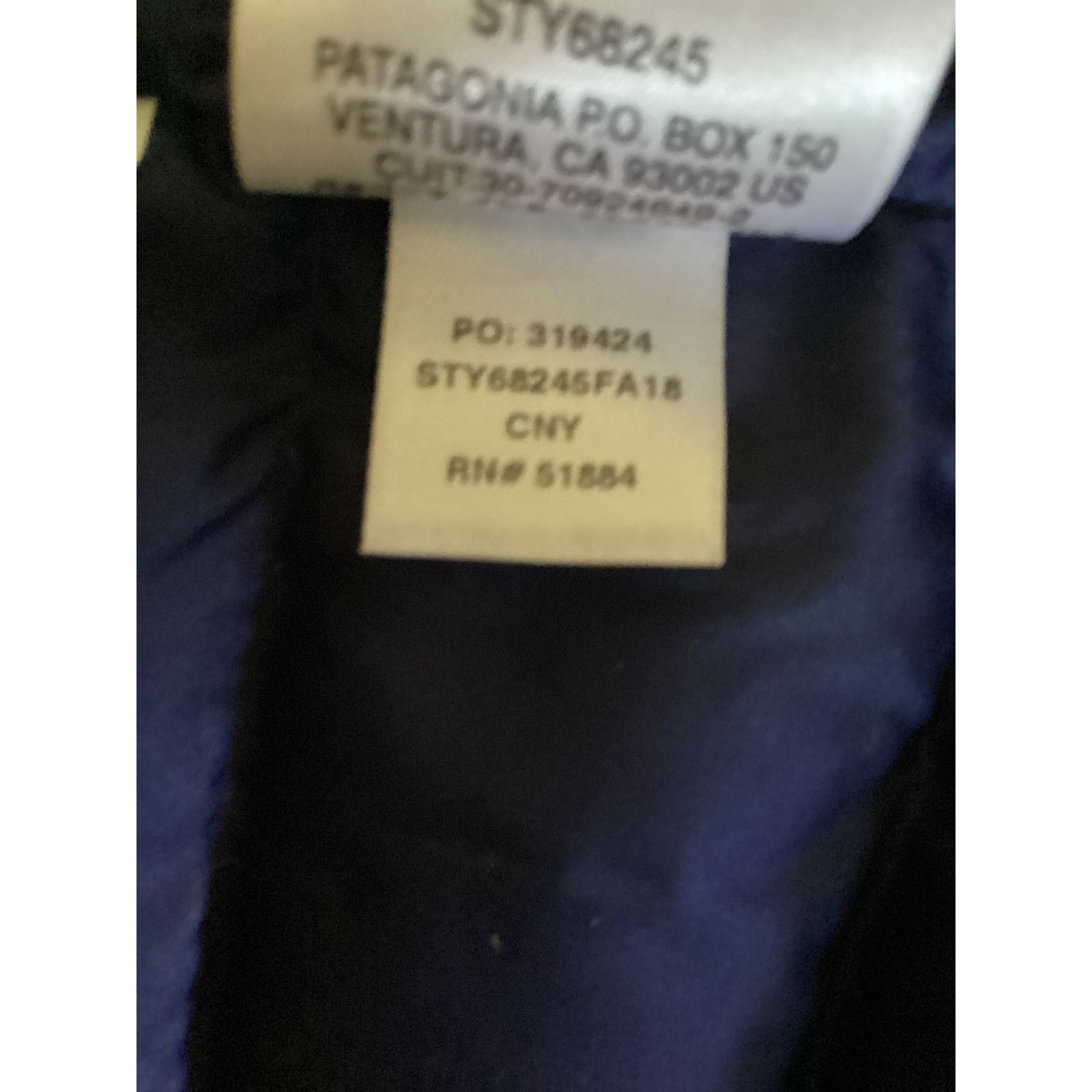 Patagonia Patagonia Womens Blue Down Puffer Zip Up Jacket Womens XS Size XS / US 0-2 / IT 36-38 - 10 Thumbnail