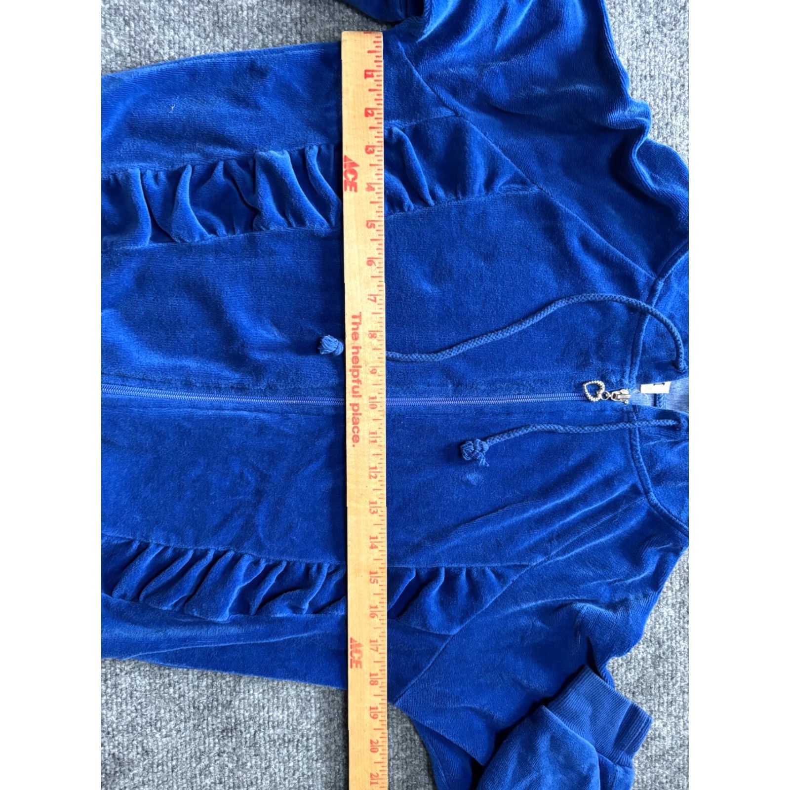 Vintage **MKM Designs Vibrant Blue Full Zip Women's Medium Hoodie Rare RN 93201** User: MKM Designs Full Zip Vibrant Blue Women's Medium Hoodie Rare RN 93201 Size M / US 6-8 / IT 42-44 - 3 Thumbnail