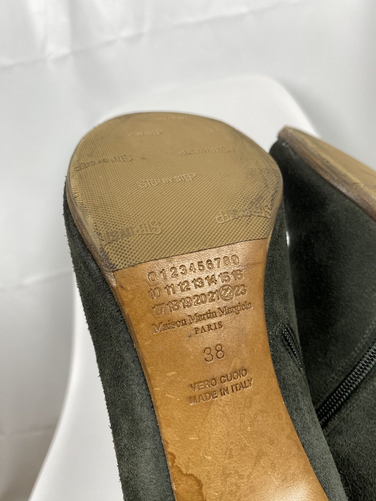 Maison Margiela Maison Martin Margiela Suede Ankle Boots Open Toe size 38 Size US 8 / IT 38 - 8 Thumbnail