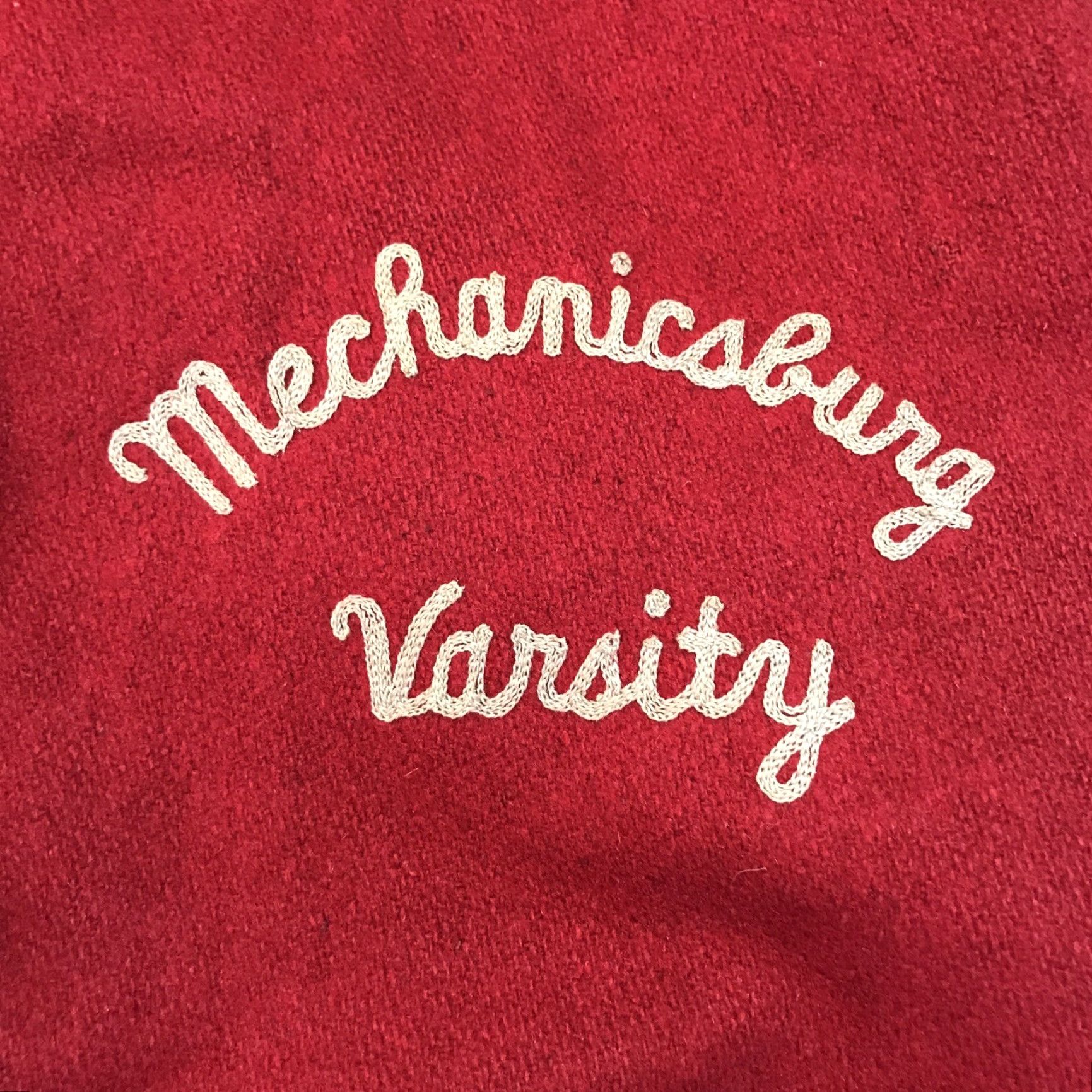 Vintage VINTAGE Naugalite Varsity Jacket Wool Letterman 42 XL Red Blue – Classic College preppy athletic jacket Mens Size US XS / EU 42 / 0 - 2 Thumbnail
