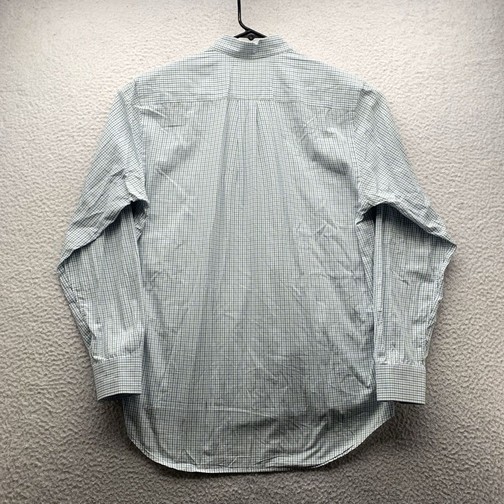 Vineyard Vines Vineyard Vines Shirt Slim Fit Whale Tattersall Green Blue White Mens Medium M Size US M / EU 48-50 / 2 - 5 Thumbnail