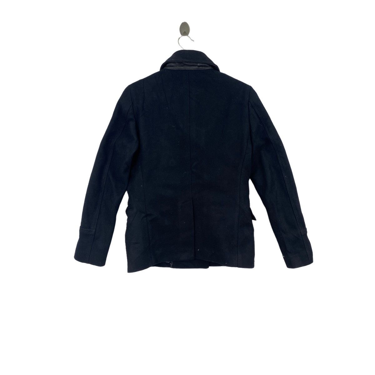 Japanese Brand ONE GRAVITY Nano Universe Japanease Brand Black Wool Plain Size US S / EU 44-46 / 1 - 2 Thumbnail