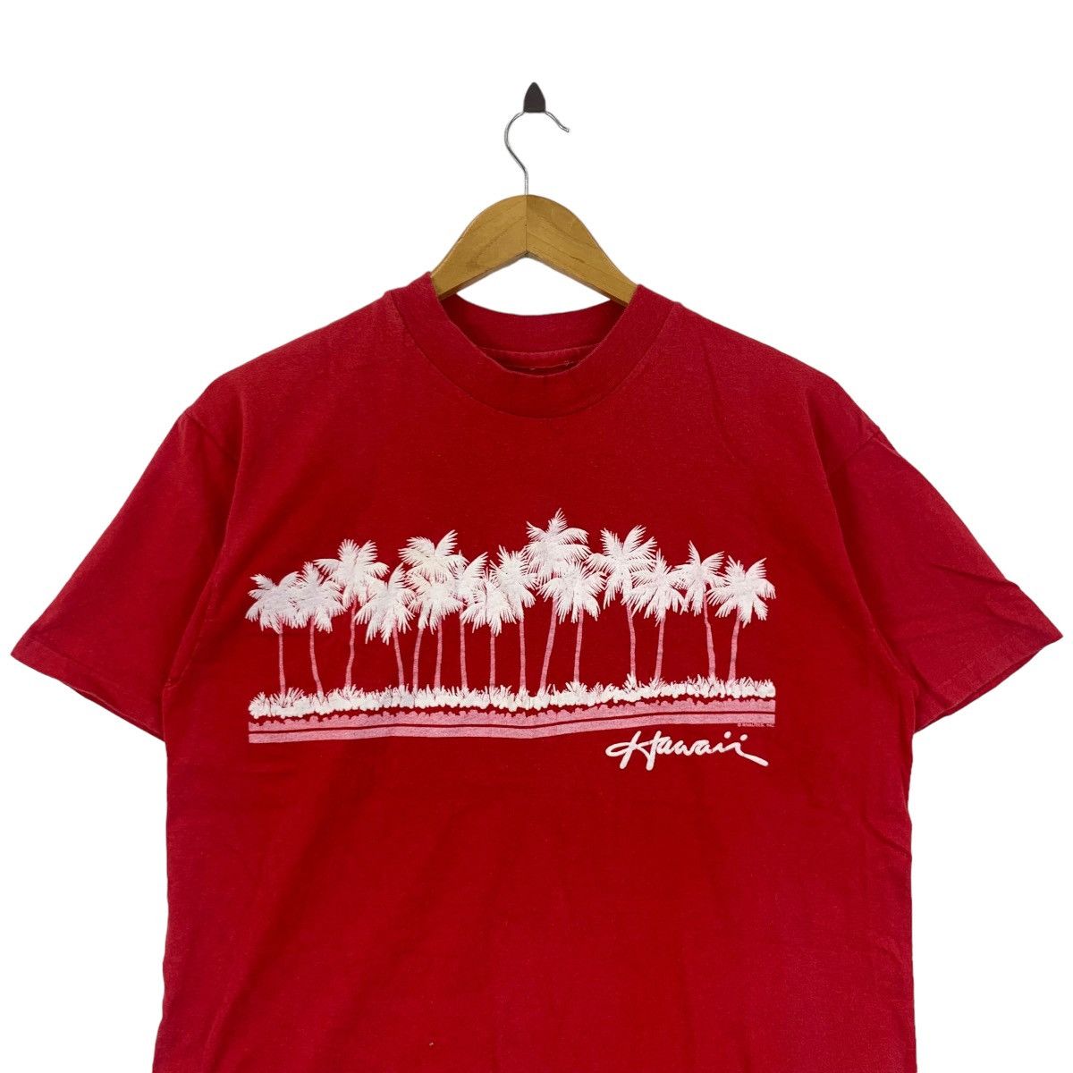 Vintage Vintage 80’ HAWAII SUNSTROKES ART Tee Shirt Size US M / EU 48-50 / 2 - 2 Thumbnail