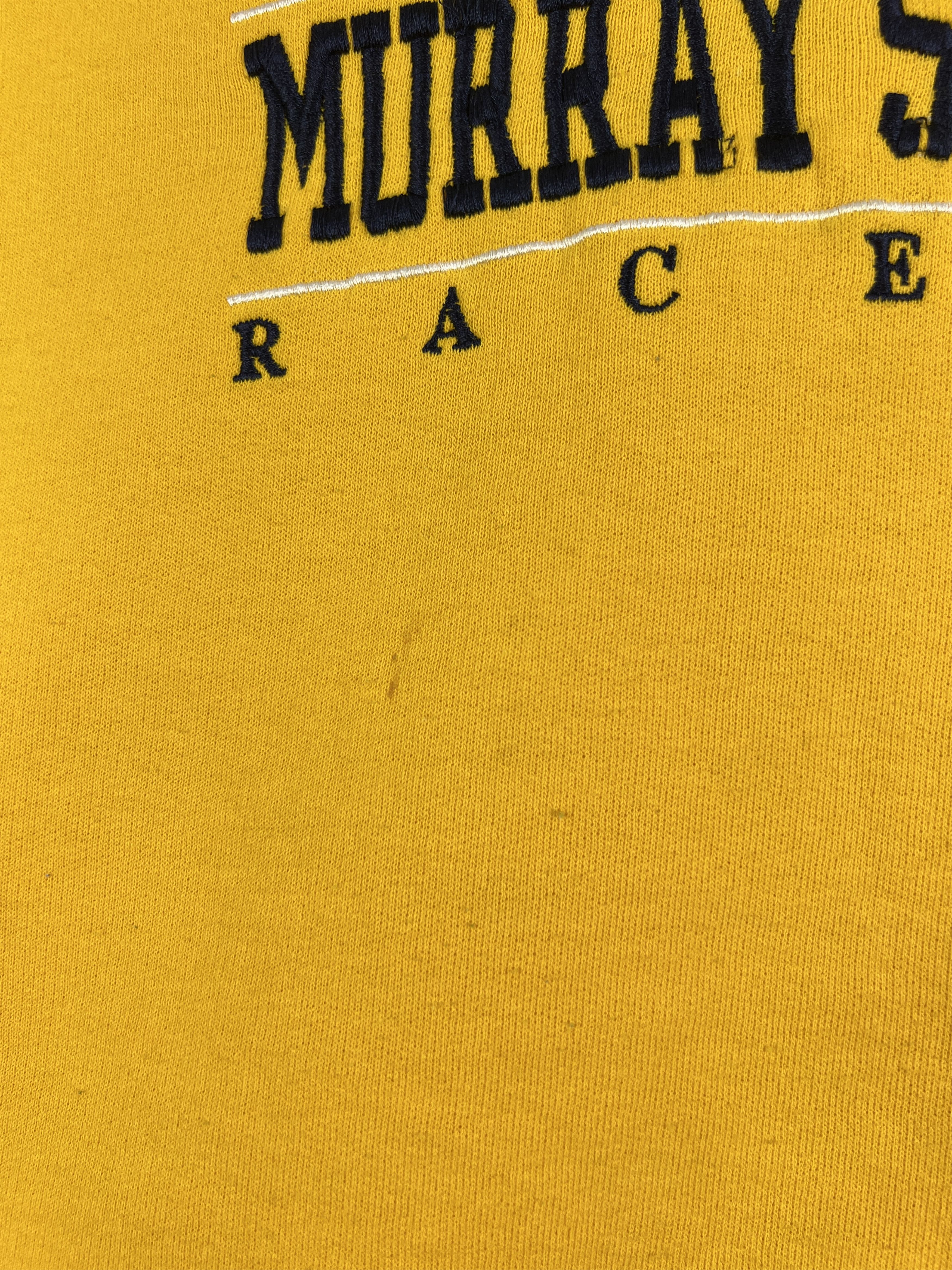 Vintage No.5085 VTG Murray State Racers Embroidery Sweatshirt (L) Size US L / EU 52-54 / 3 - 8 Thumbnail