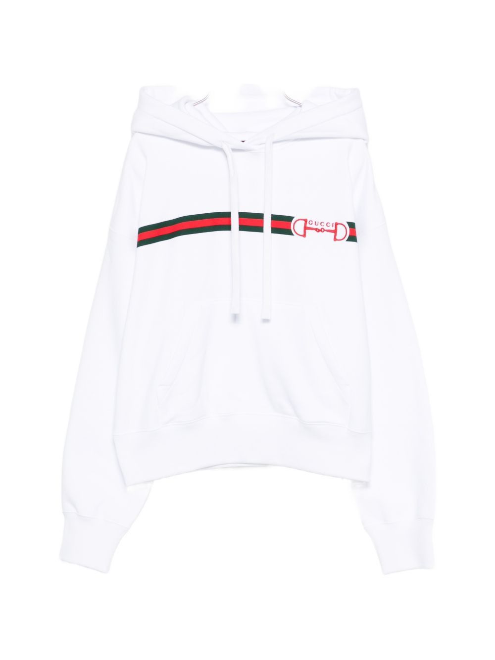 Gucci LOGO COTTON HOODIE Size L / US 10 / IT 46 - 1 Thumbnail