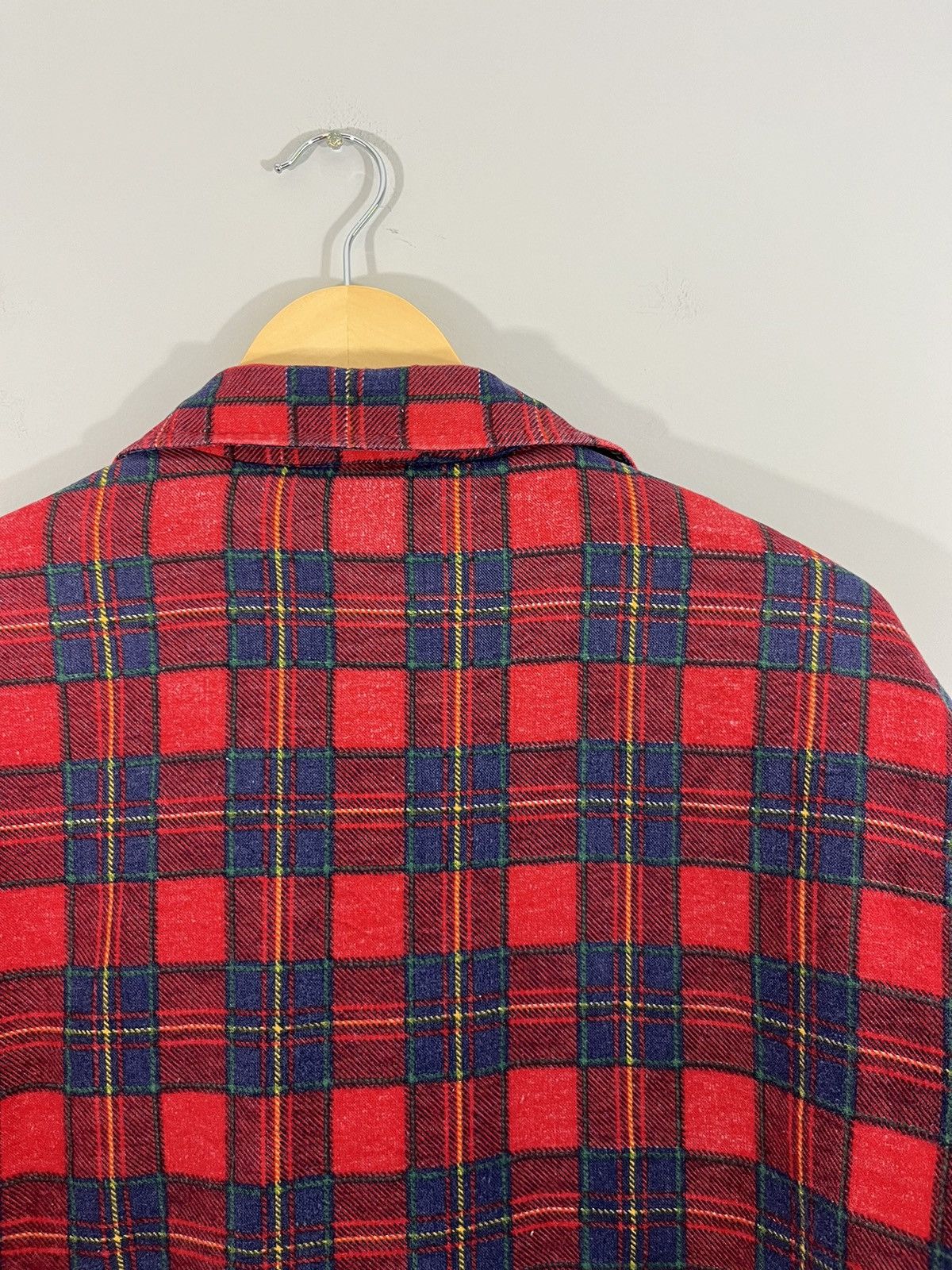 Vintage Sun Faded Distressed Quilted Flannel Over Shirt Size US L / EU 52-54 / 3 - 11 Thumbnail