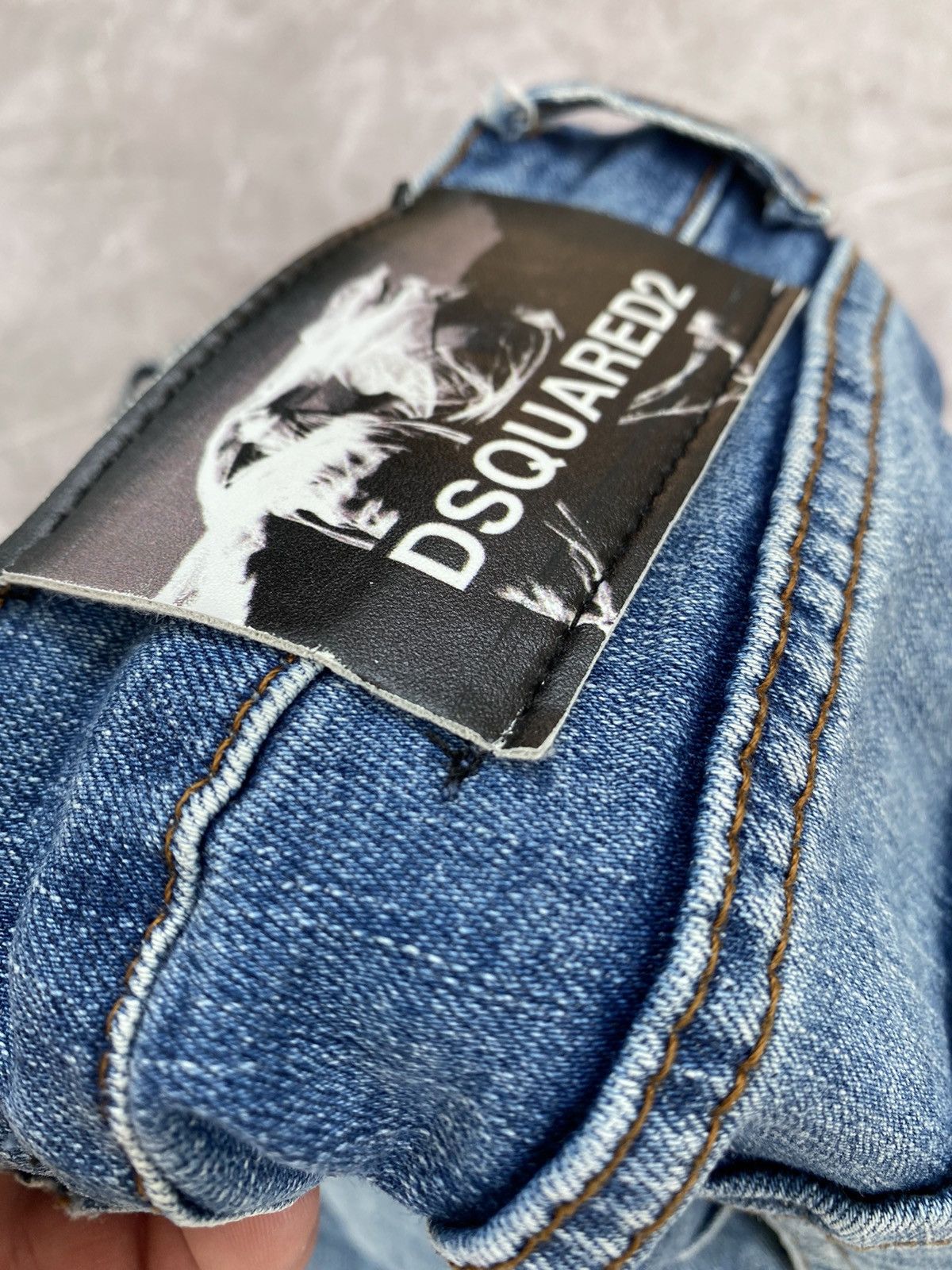 Dsquared2 Rare Dsquared2 Jeans Distressed Skinny Fit Made in Italy Size US 33 - 25 Thumbnail