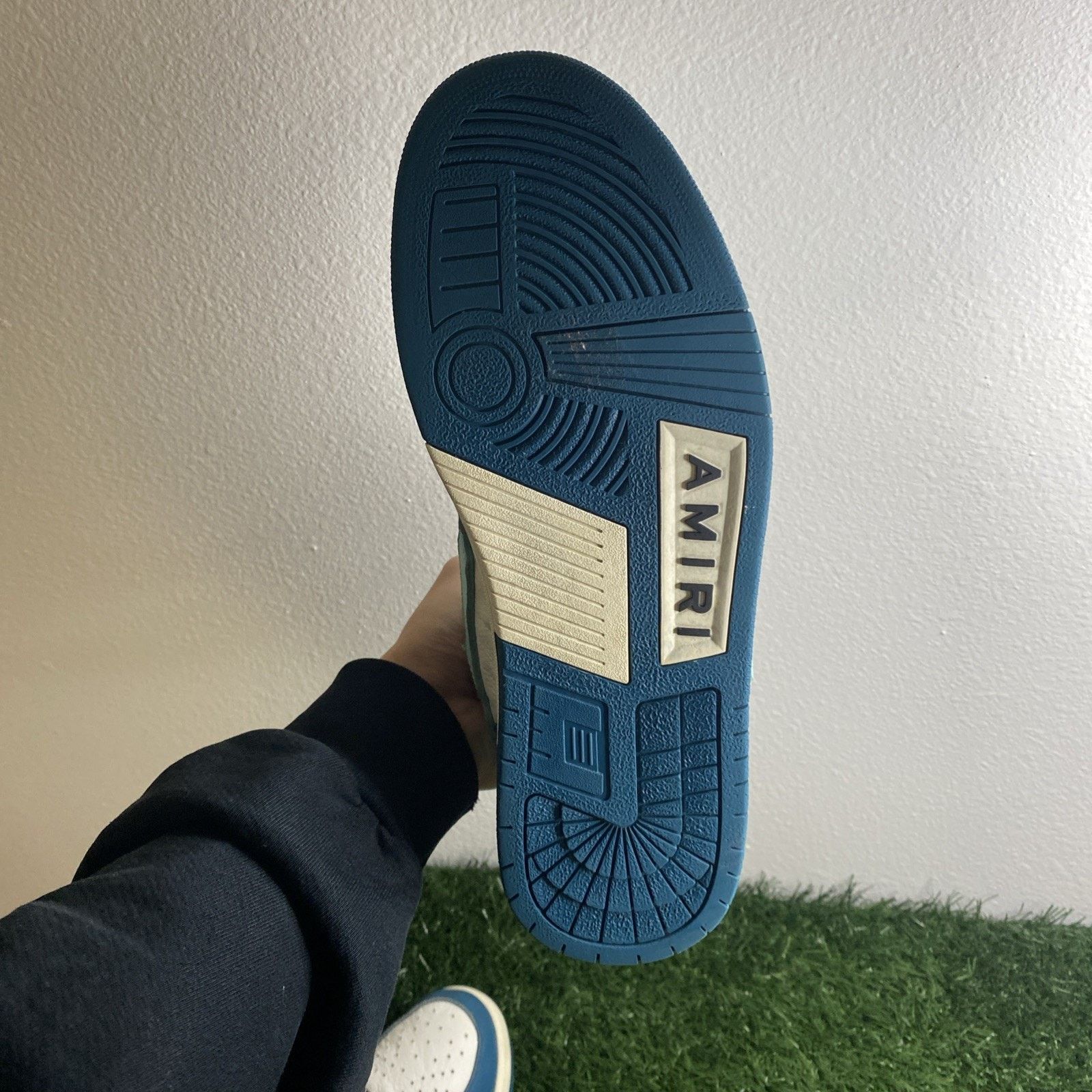 Amiri AMIRI Skel Top Hi ‘Slate Blue’ | Size 44 EU ( 11 US ) Size US 11 / EU 44 - 17 Thumbnail