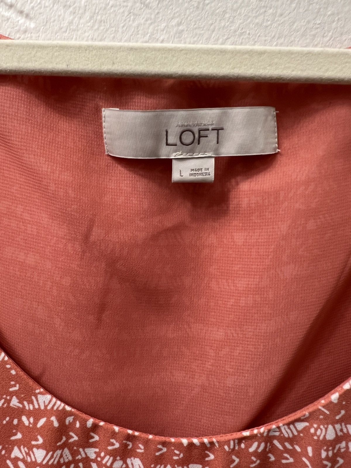 Ann Taylor × Loft Ann Taylor LOFT® Women’s Tribal Patterned Sleeveless Top Size L / US 10 / IT 46 - 4 Thumbnail