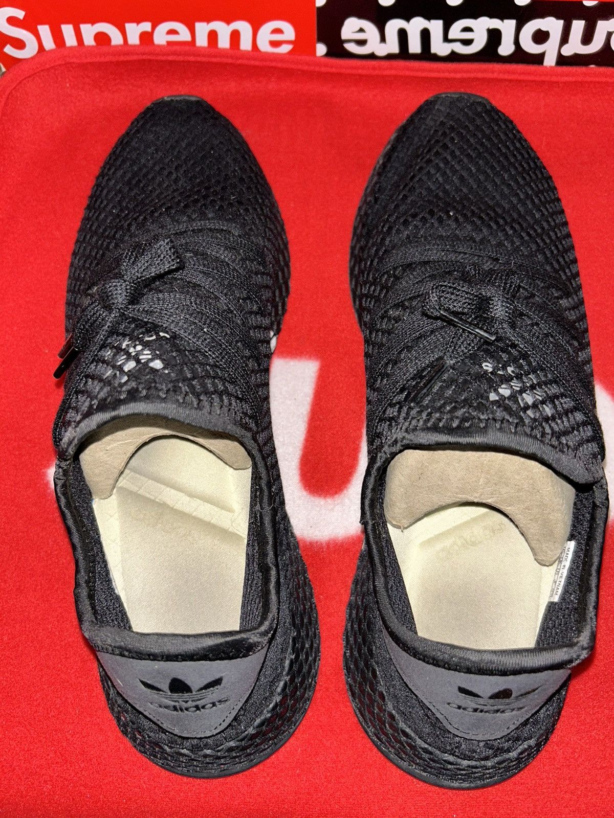 Adidas adidas Deerupt Core Black B41768 size 13 Size US 13 / EU 46 - 4 Thumbnail