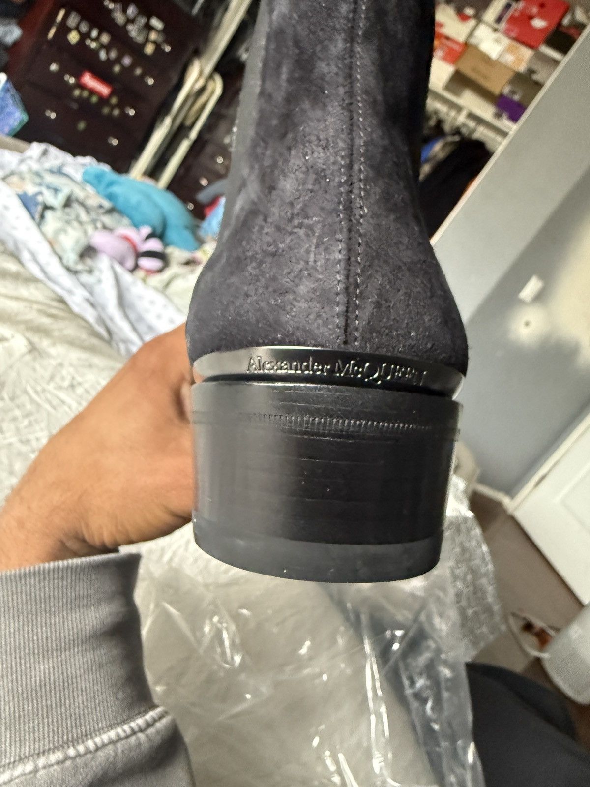 Alexander McQueen ALEXANDER MCQUEEN Black MICM Chelsea Boots Size US 10 / EU 43 - 9 Thumbnail