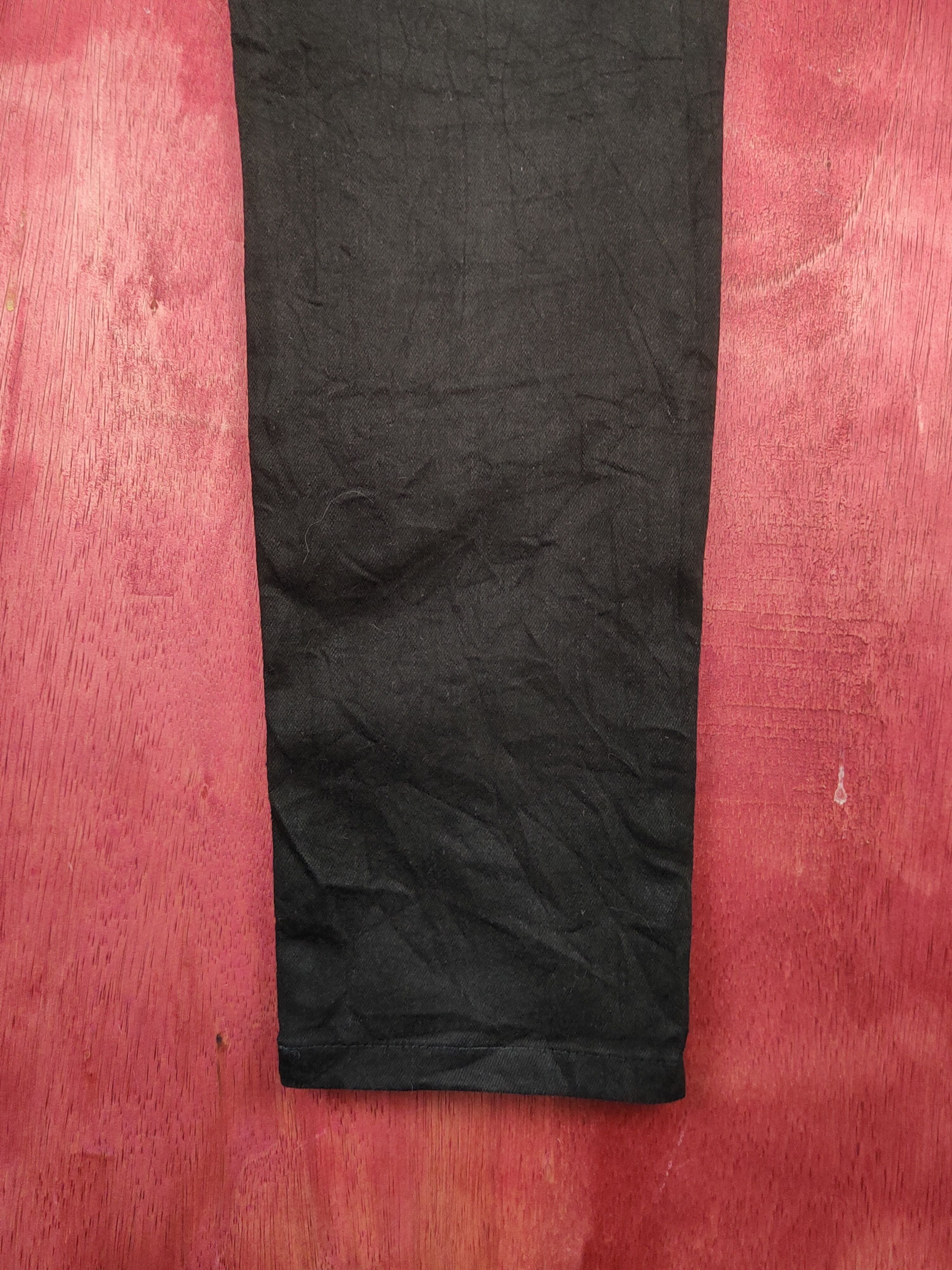 Japanese Brand Uniqlo Black Multipocket Skinny Jeans #S1429 Size US 34 / EU 50 - 14 Thumbnail