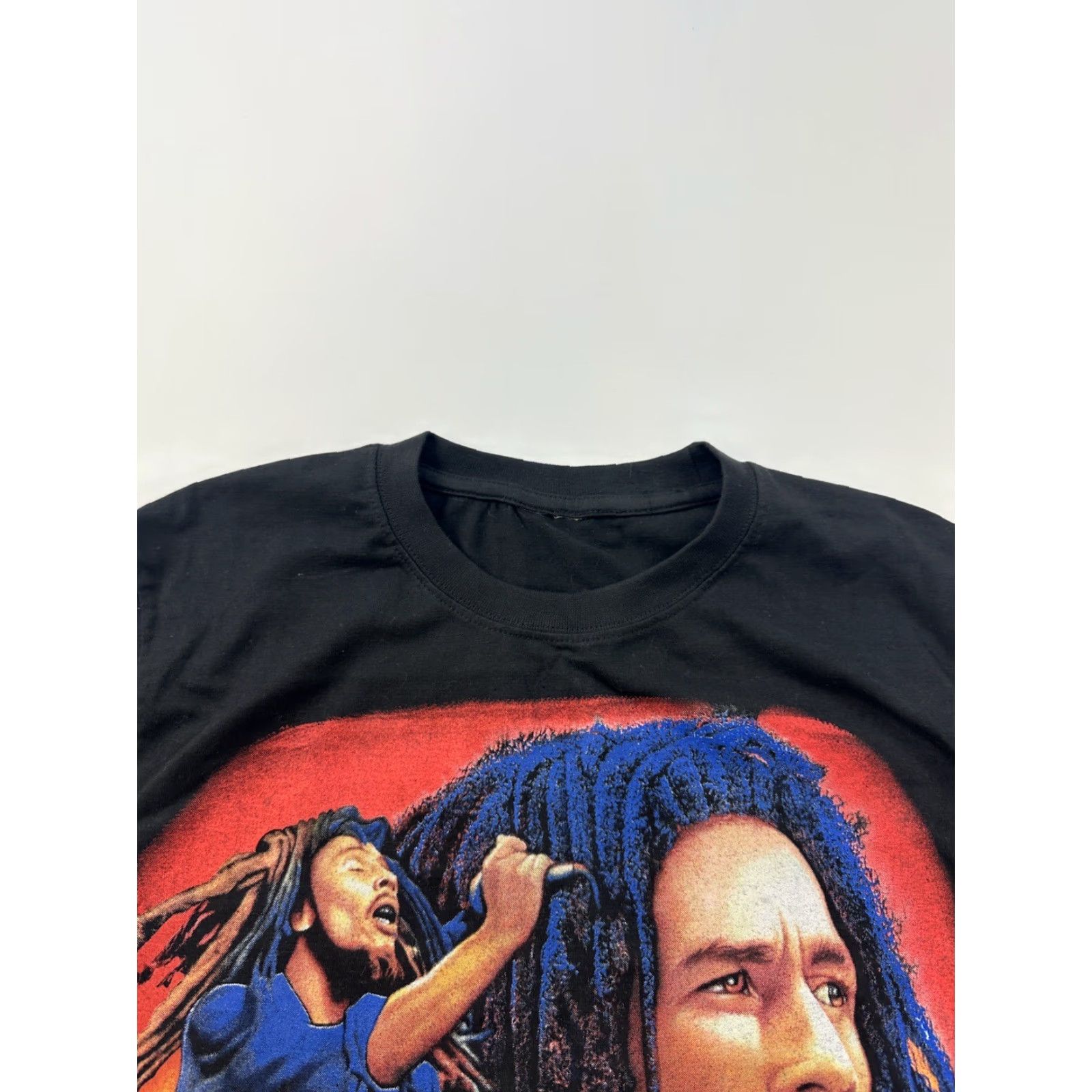 Vintage VINTAGE Bob Marley Shirt Men’s M Black All Over Print Wailers Size US M / EU 48-50 / 2 - 3 Thumbnail