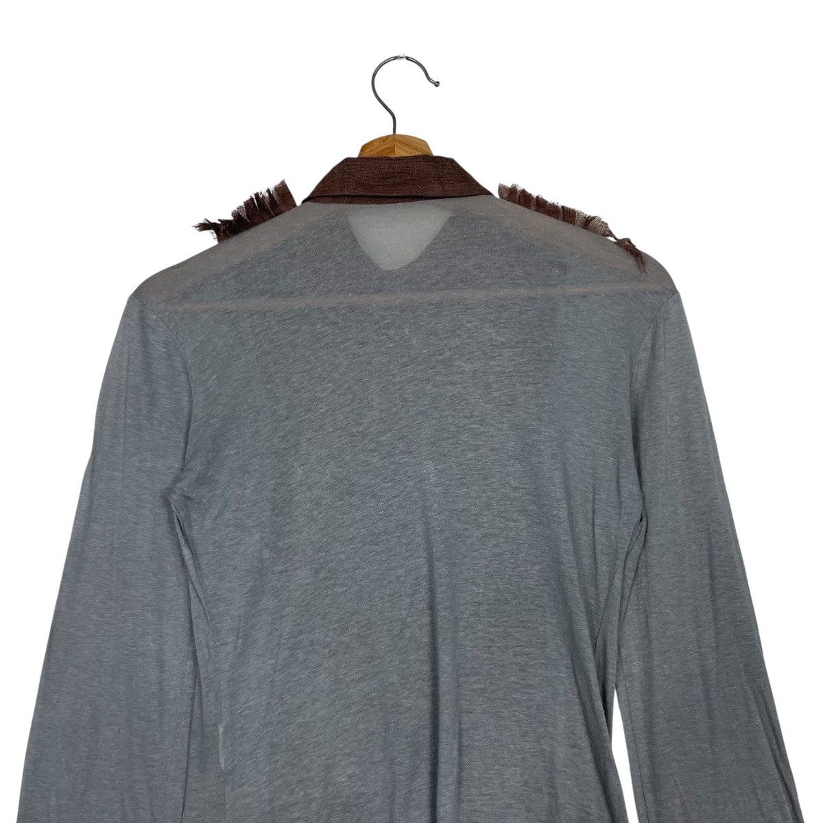 Yohji Yamamoto Runway Yohji Yamamoto Spring Summer Collection Blouse Jacket Size S / US 4 / IT 40 - 10 Thumbnail