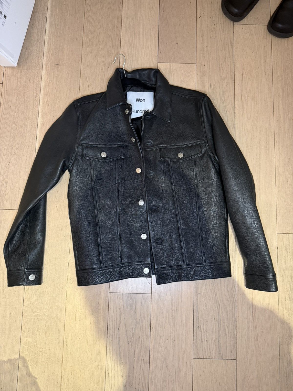 Won Hundred Won Hundred Leather Jacket Size US M / EU 48-50 / 2 - 1 Thumbnail