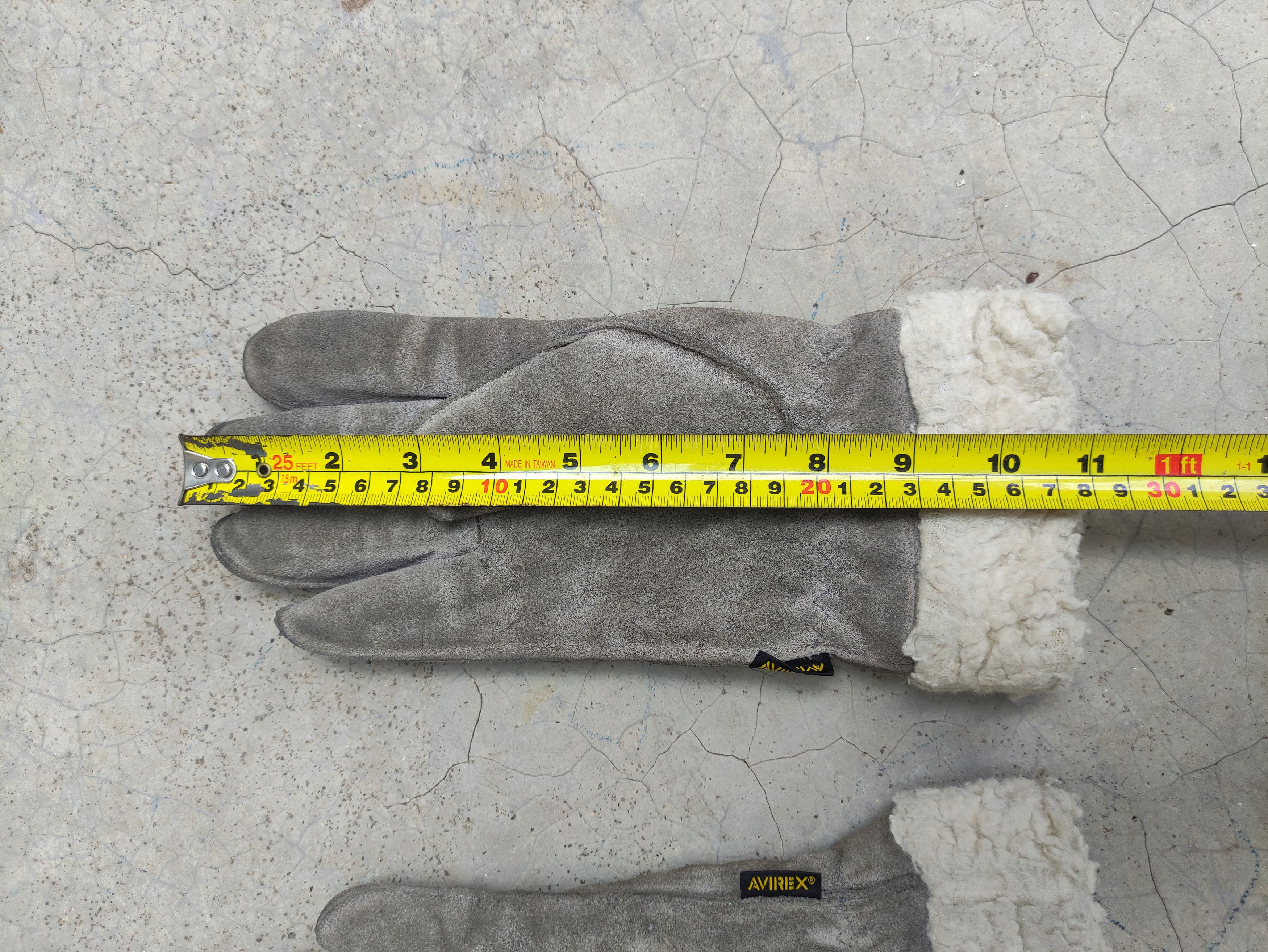 Avirex AVIREX AIR FORCE VINTAGE GLOVES SUEDE LEATHER/ FLEECE Size ONE SIZE - 13 Thumbnail
