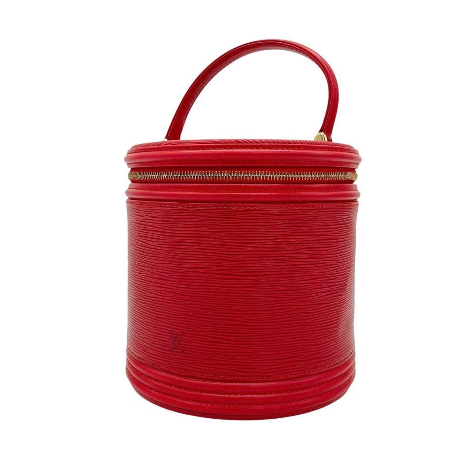 Louis Vuitton Louis Vuitton - Red Epi Leather Round Handbag Size ONE SIZE - 1 Thumbnail