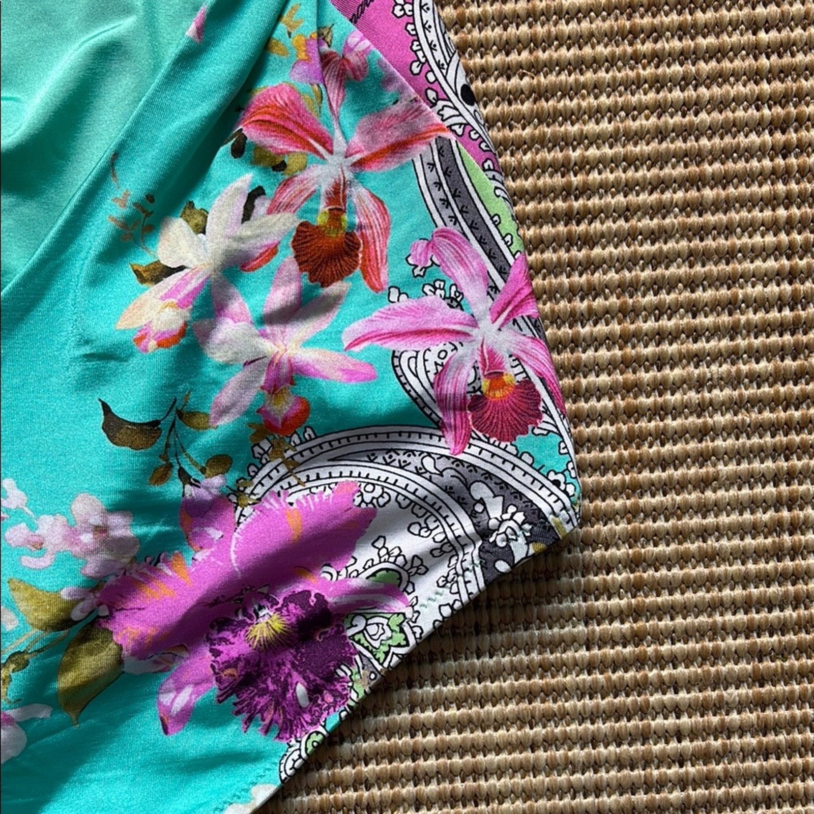 Blumarine NWT Blumarine Floral Paisley One-Piece Swimsuit Size L Size ONE SIZE - 7 Thumbnail