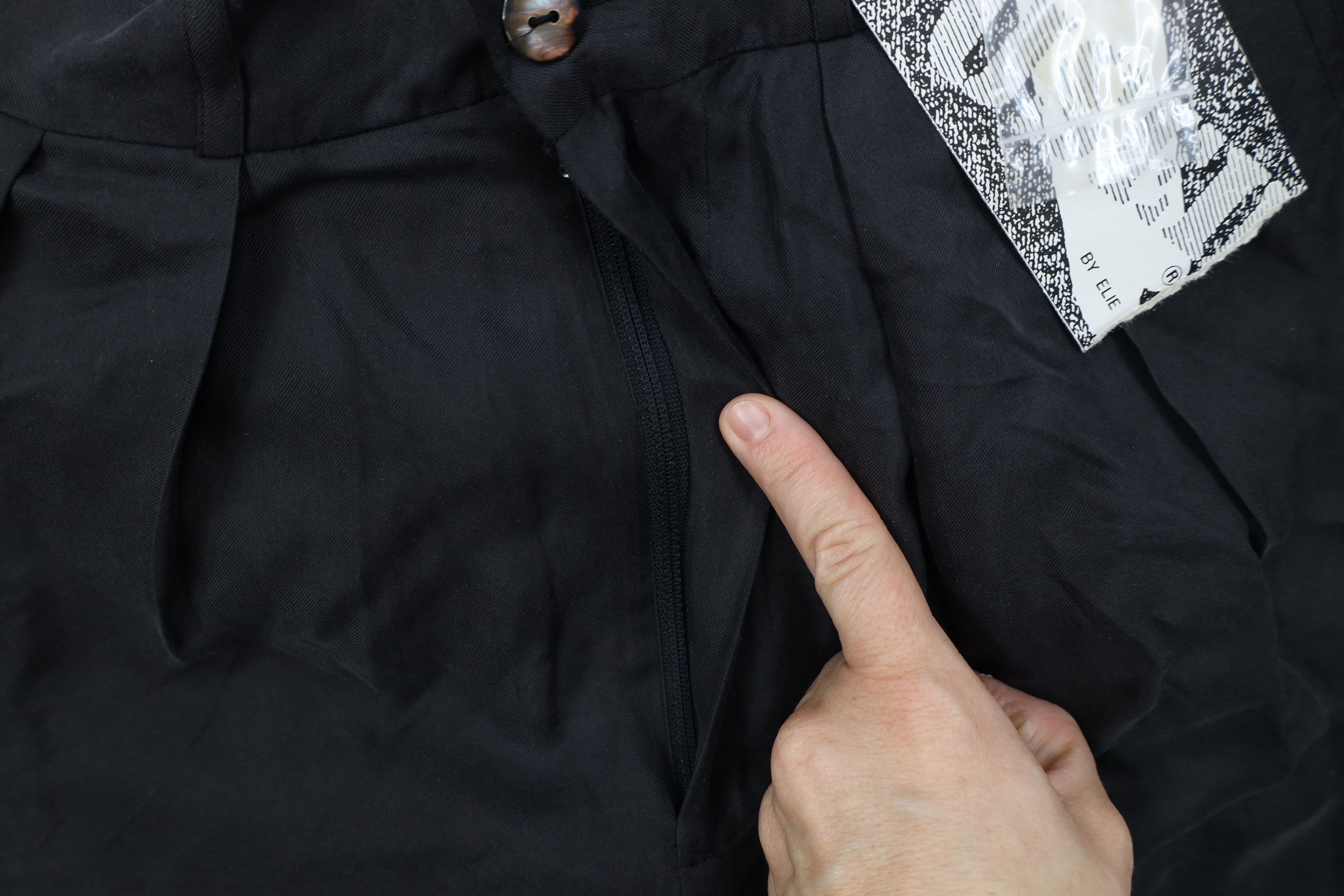 Vintage Deadstock Vintage 90s Streetwear Relaxed Fit Pants Black Size US 32 / EU 48 - 6 Thumbnail