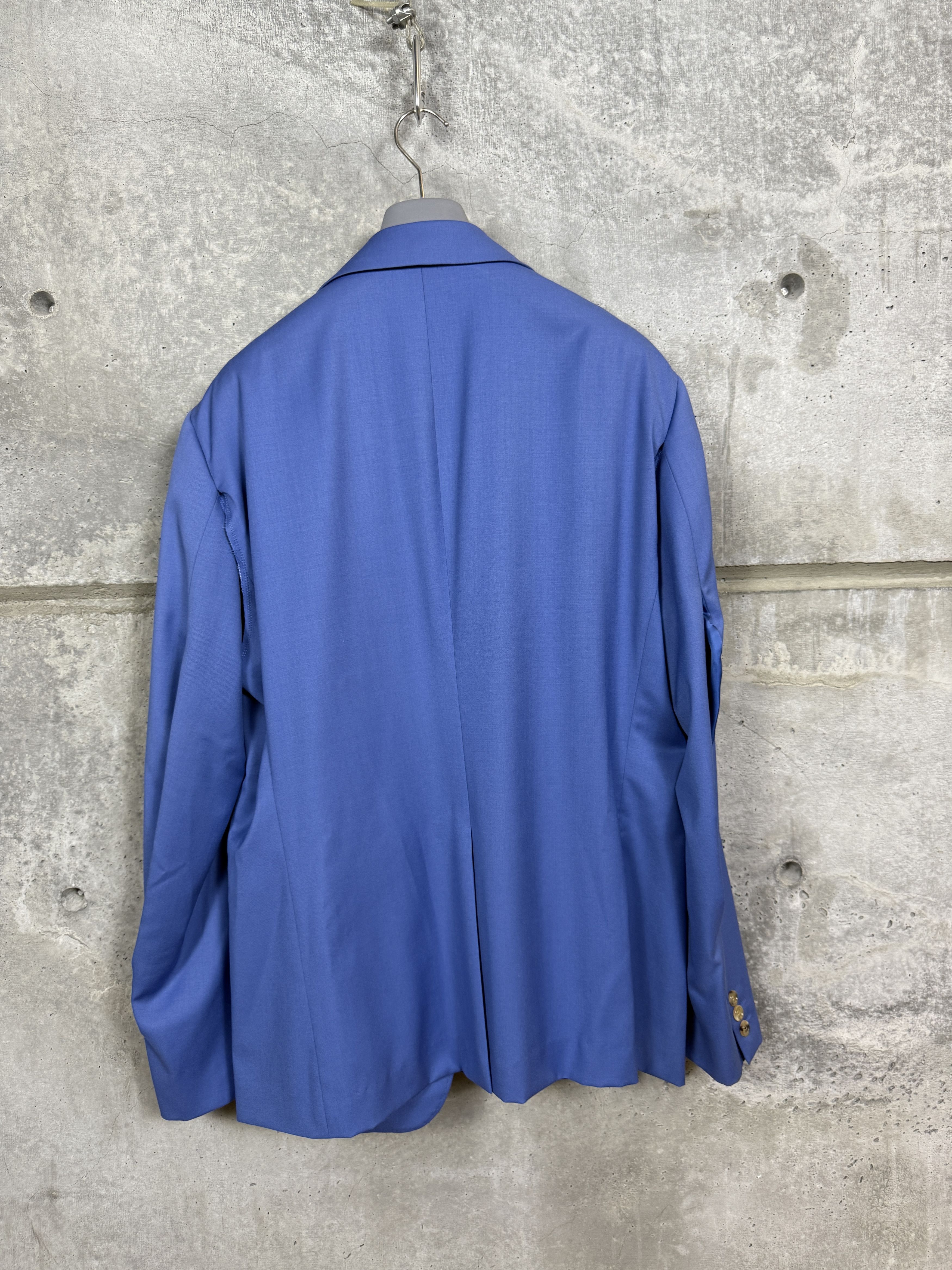 Comme des Garcons $2725 Comme des Garcoons Blue Slit Arm Blazer Size US L / EU 52-54 / 3 - 6 Thumbnail