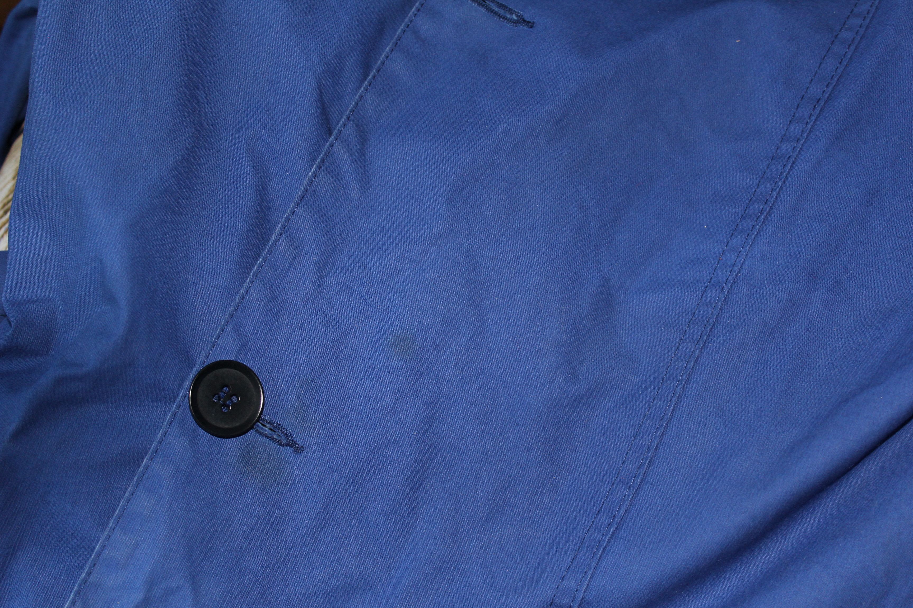 Barbour BARBOUR Norton&Sons Stanope Too Blue Trench Jacket Size US M / EU 48-50 / 2 - 10 Thumbnail