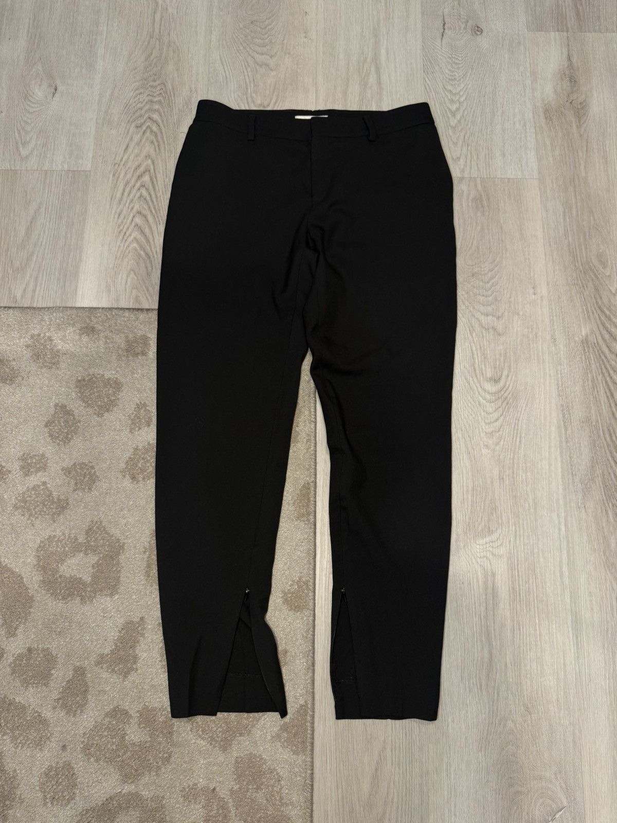 Saint Laurent Paris f/w 2020 wool zipper flare pants!! Size US 28 / EU 44 - 1 Thumbnail