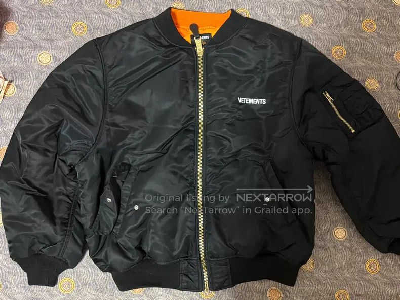Vetements VETEMENTS Two-Way Wear Cotton Jacket Size US S / EU 44-46 / 1 - 2 Thumbnail