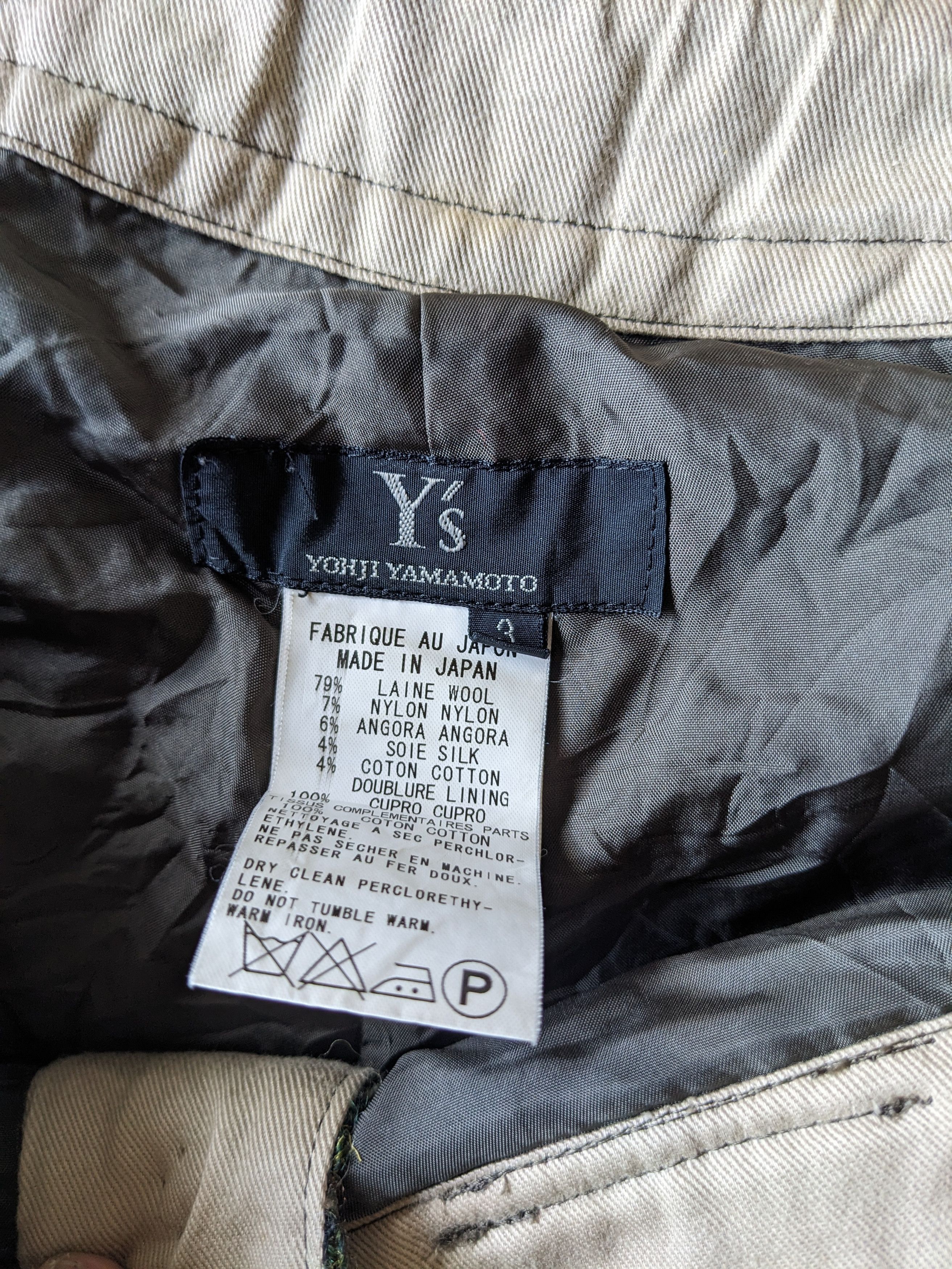 Y's × Yohji Yamamoto Vintage Y's Yohji Yamamoto cropped wool samurai pant Size US 36 / EU 52 - 11 Thumbnail