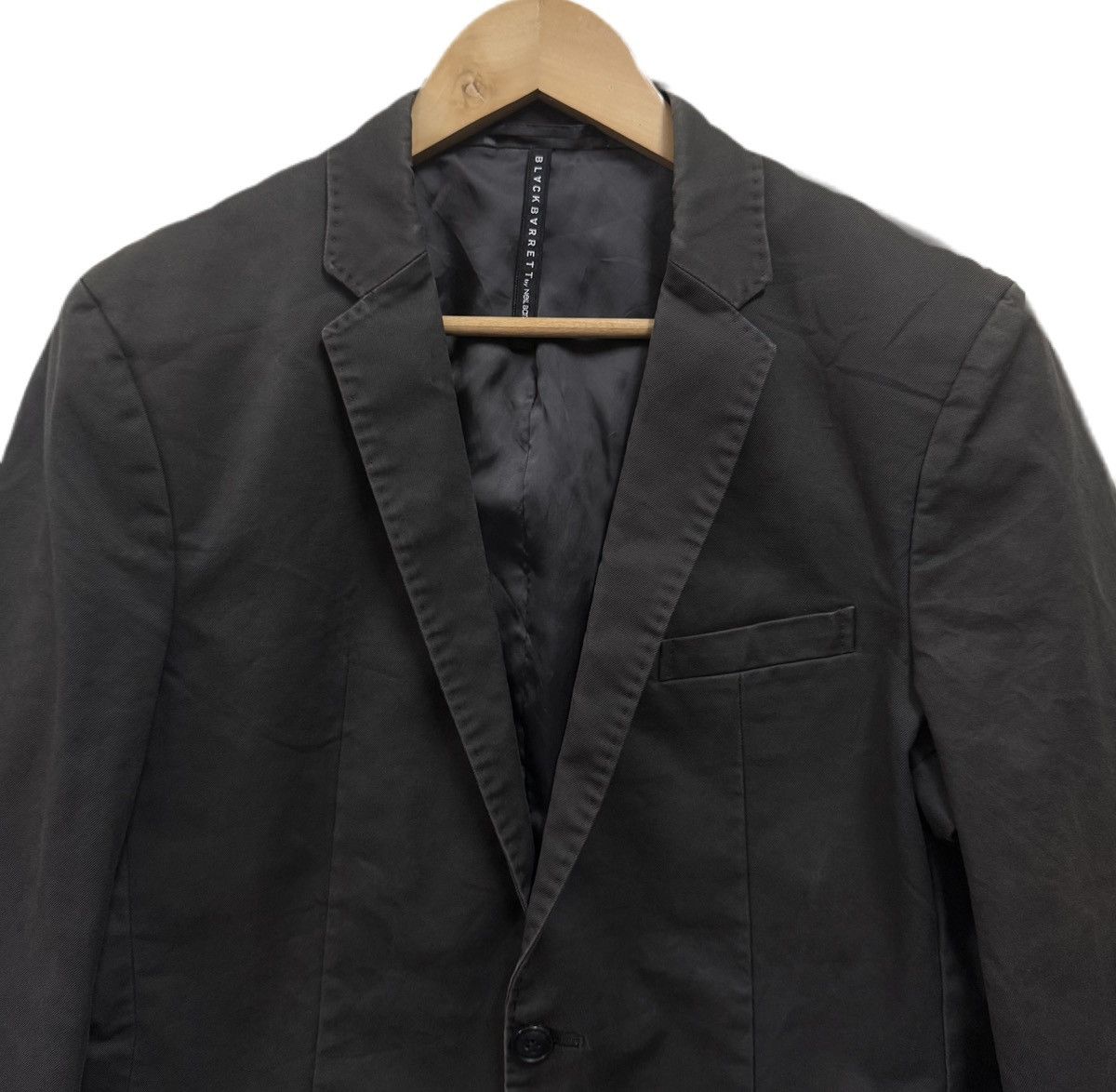 Black Barrett BlackBarrett by Neil Barrett Minimalist Jacket Size 40R - 2 Thumbnail